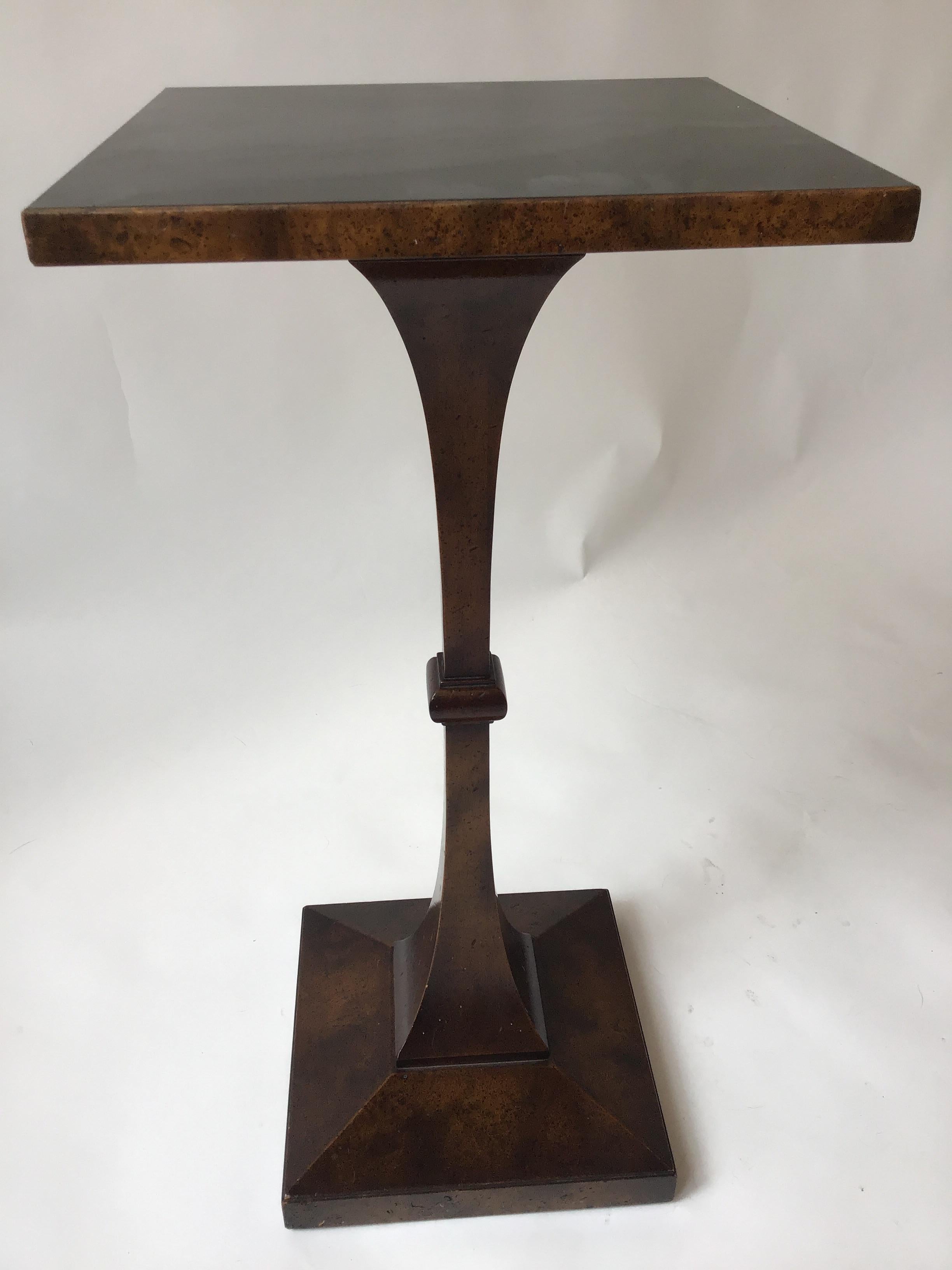 1960s Tomlinson wood pedestal.