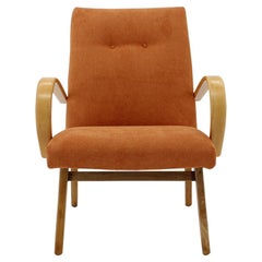 1960s Ton/Thonet Beech Armchair, Czechoslovakia
