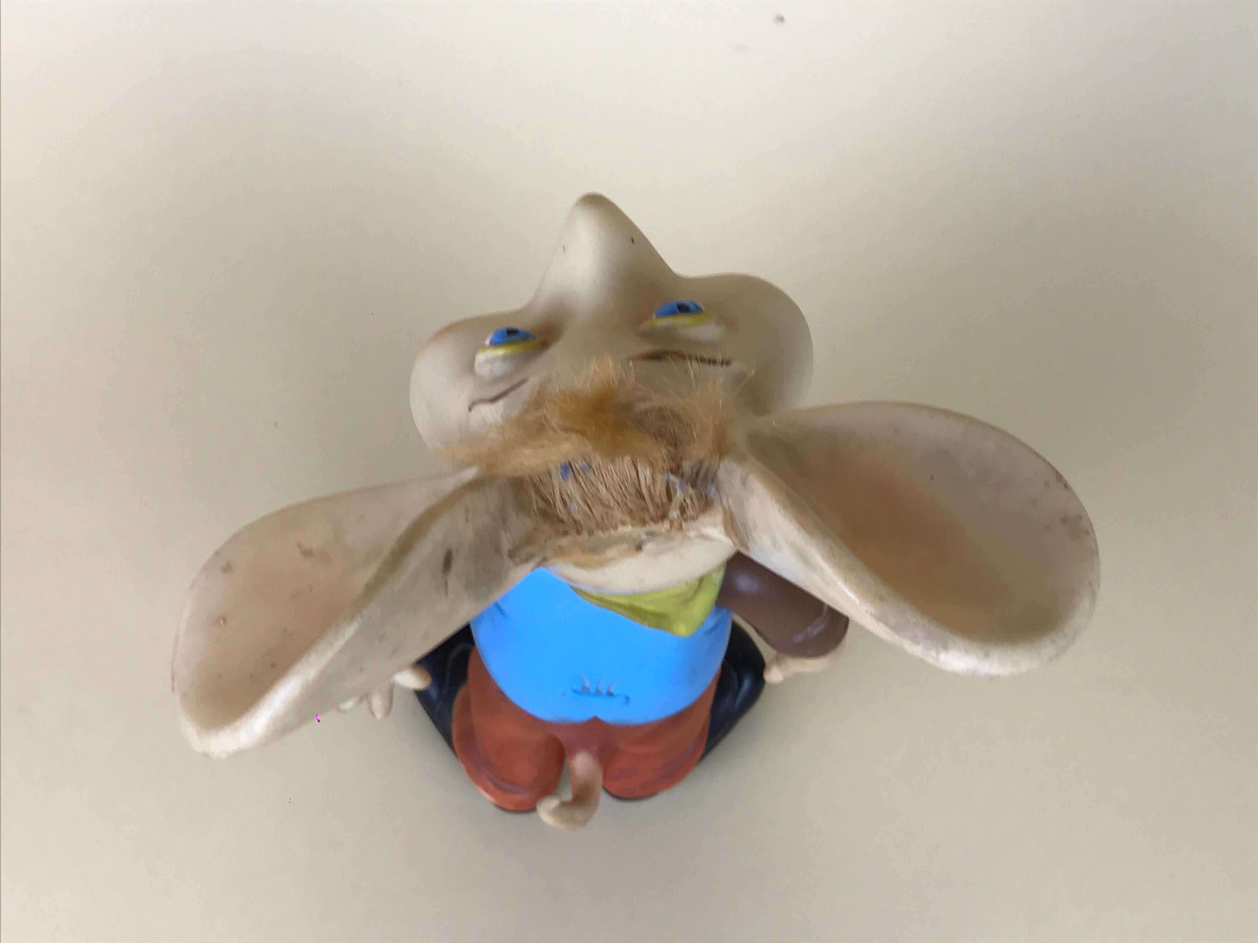 1960s Topo Gigio Mouse Rubber Squeak Toy Made in Italy For Sale 2