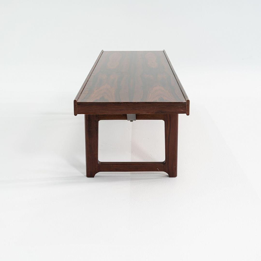 Banc ou table basse Torbjorn Afdal pour Mellemstrands Mobelfabrik des années 1960 en vente 3