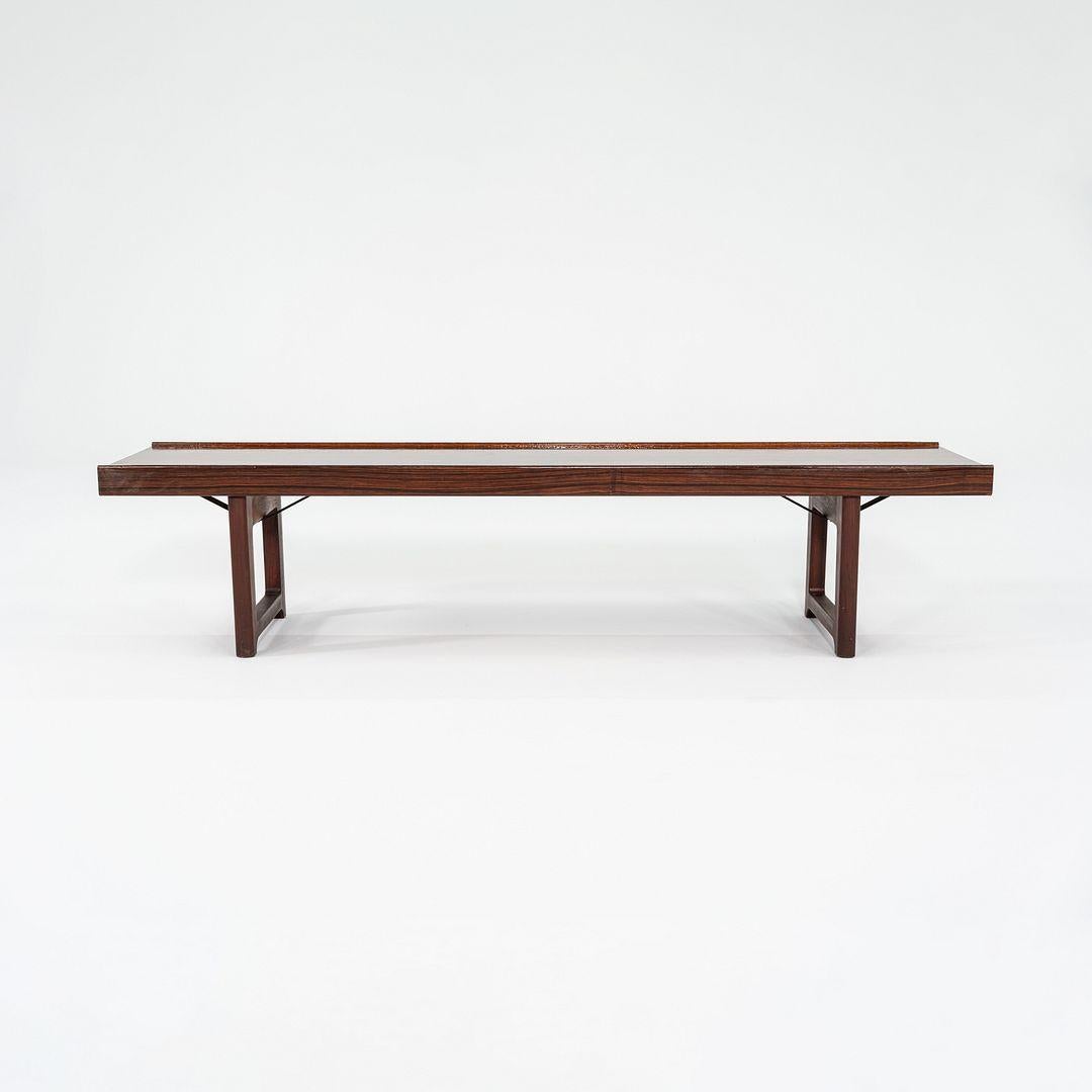 Moderne Banc ou table basse Torbjorn Afdal pour Mellemstrands Mobelfabrik des années 1960 en vente