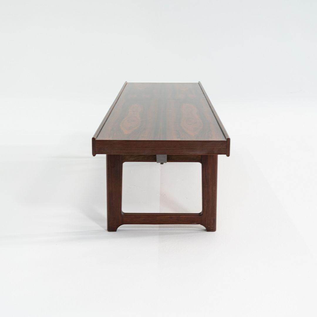 Banc ou table basse Torbjorn Afdal pour Mellemstrands Mobelfabrik des années 1960 en vente 2
