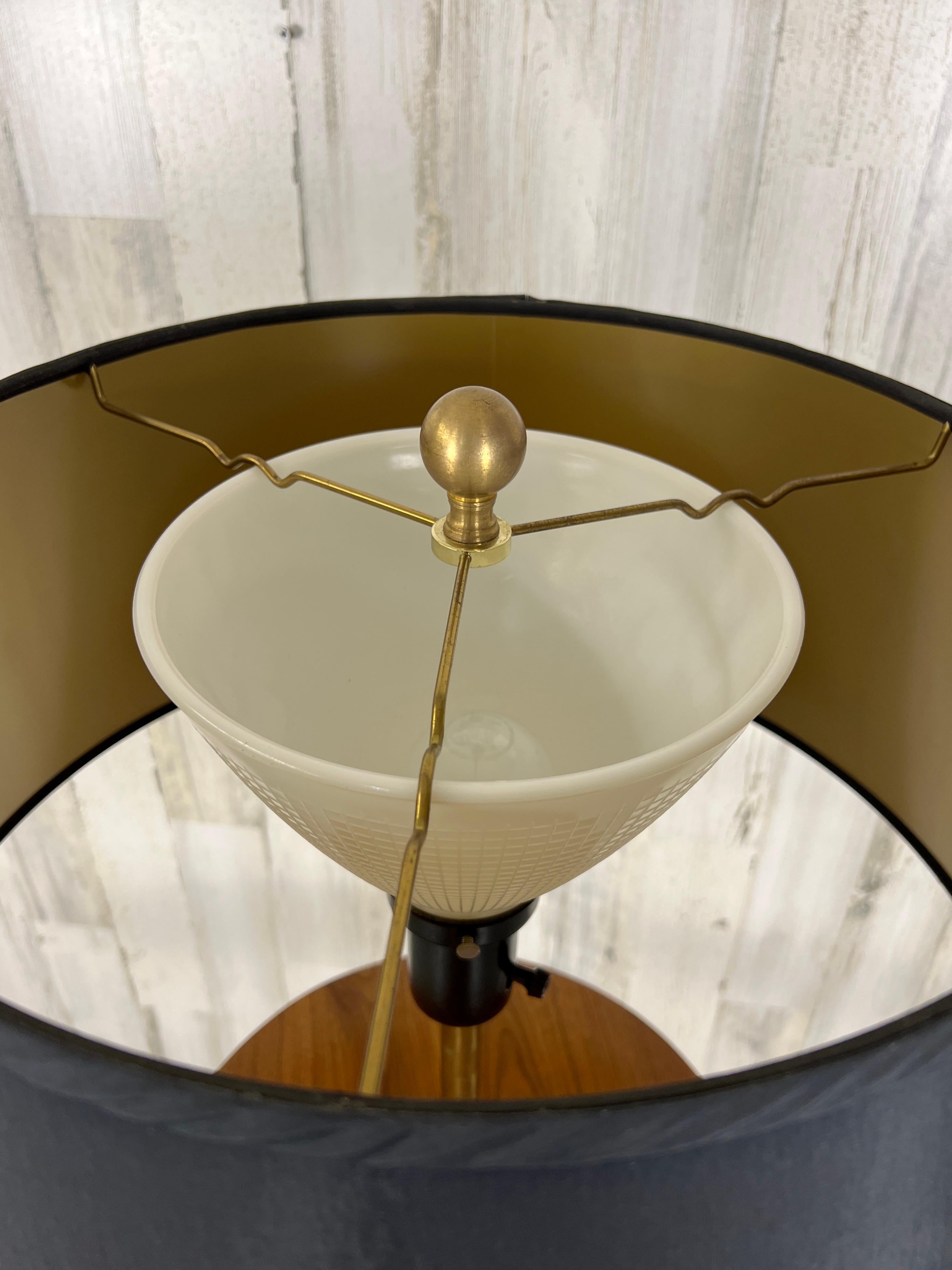 1960s Tri-Tiered Mid-Century Floor Lamp For Sale 11