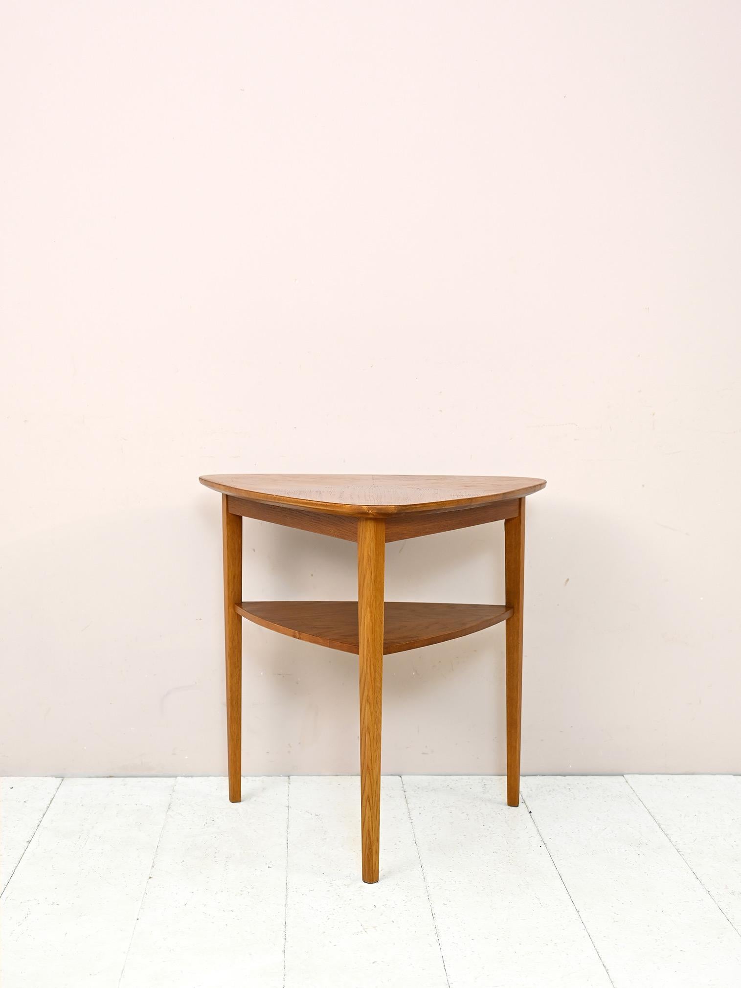 Scandinavian 1960s Triangular Coffee Table