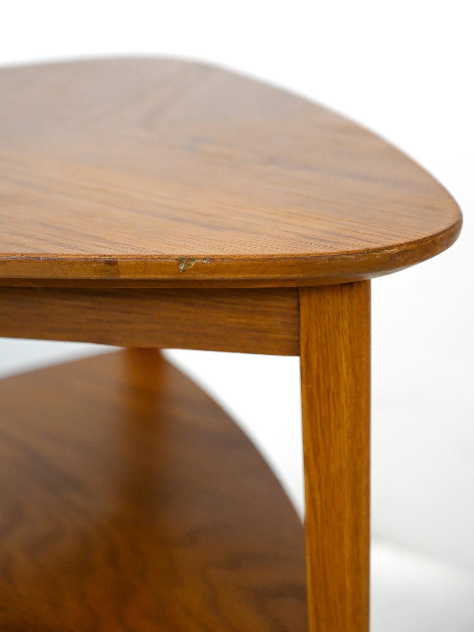 Teak 1960s Triangular Coffee Table
