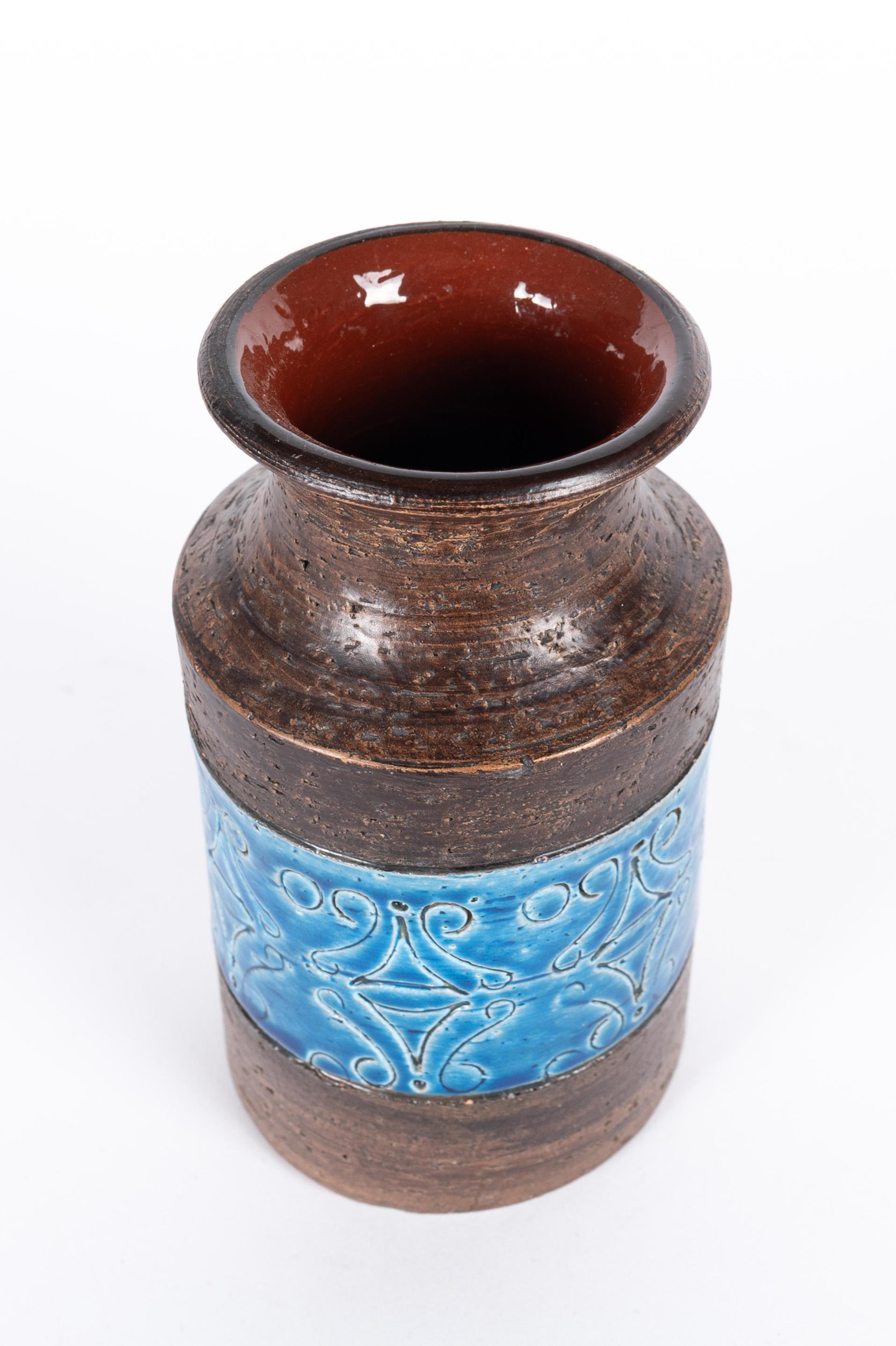 1960s trifoglio vase, by Aldo Londi for Bitossi (IT)