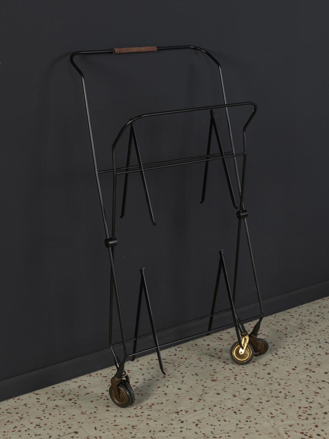 Metal 1960s Trolley by Silva Møbler For Sale