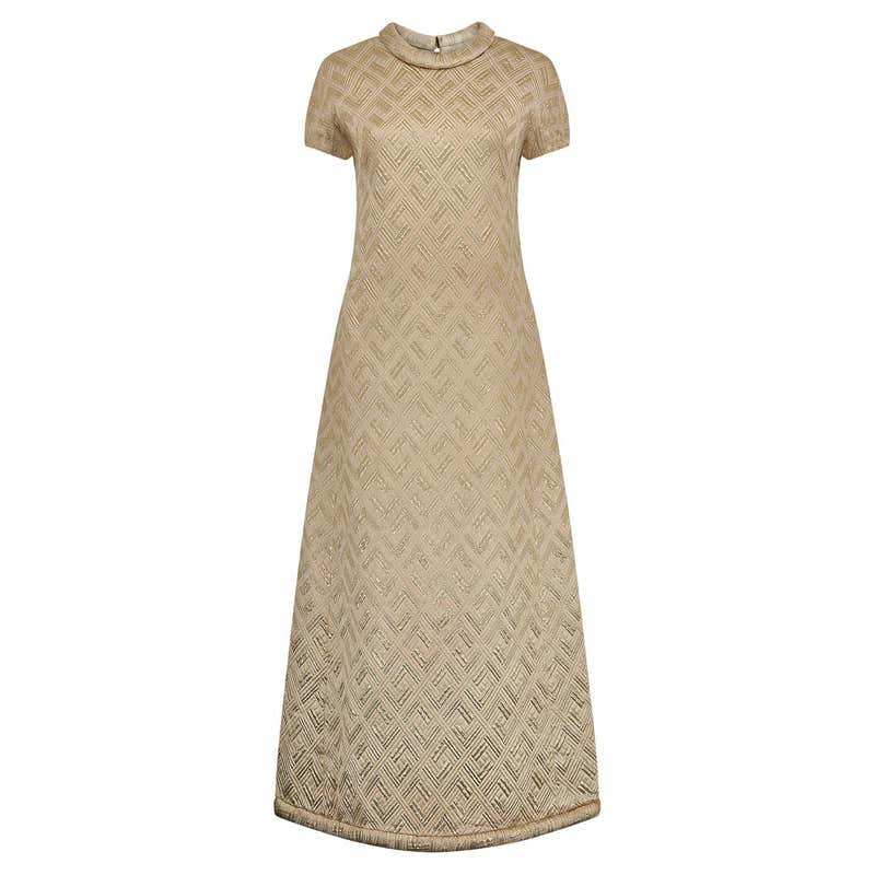 1950s Gold Pleated Bodice Silk Satin Cocktail Dress For Sale at 1stDibs 1950s Gold Pleated Bodice Silk Satin Cocktail Dress For Sale at 1stDibs