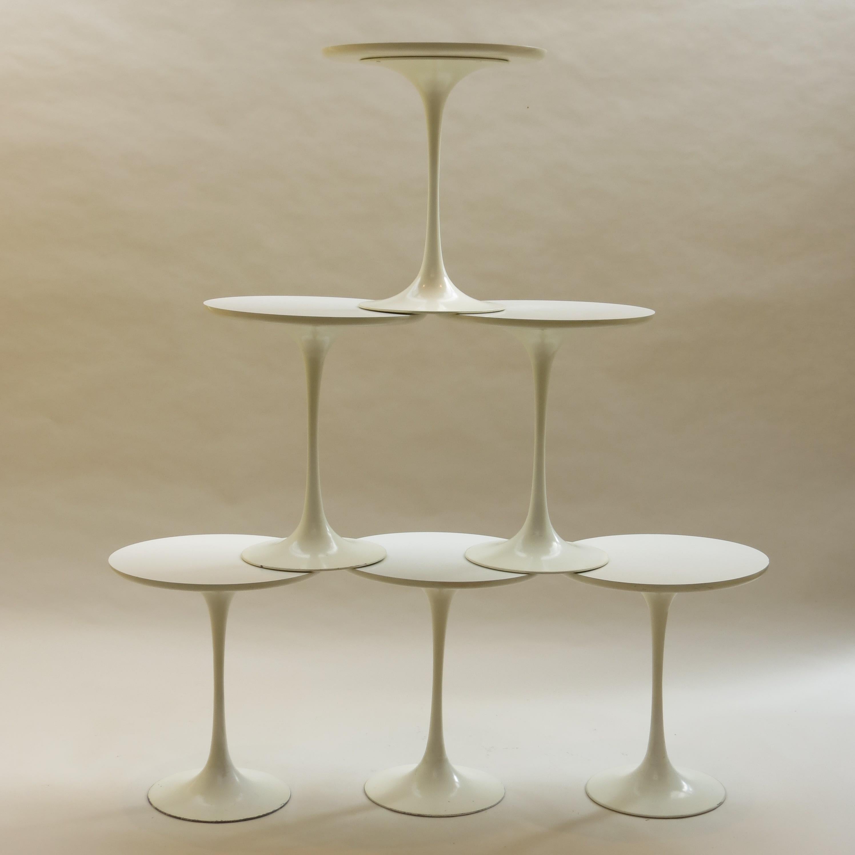 1960s Tulip Side Table designed by Maurice Burke for Arkana, Bath, UK 3