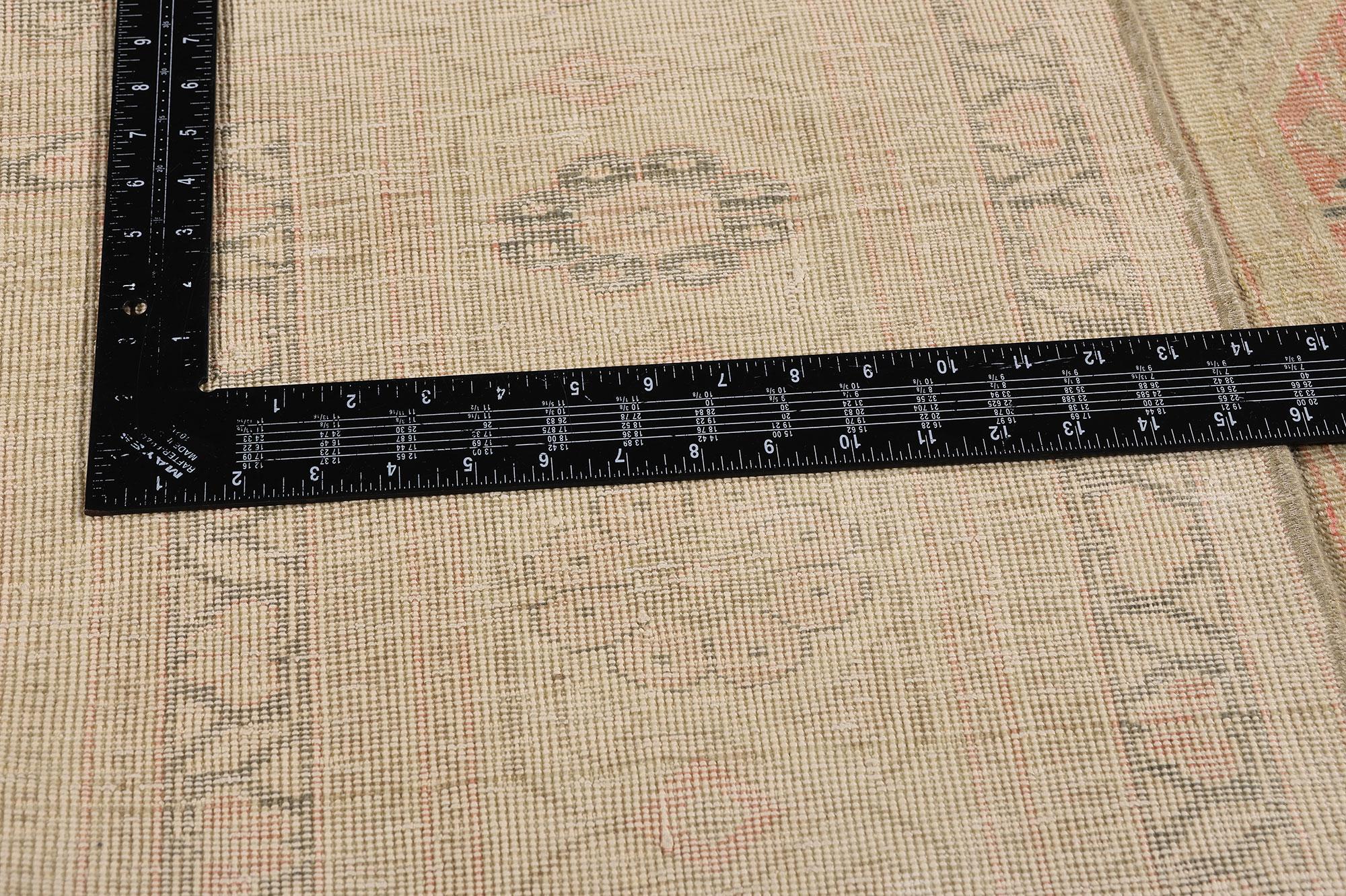 1960's Turkish Sivas Rug with Modern Rustic Style For Sale 3