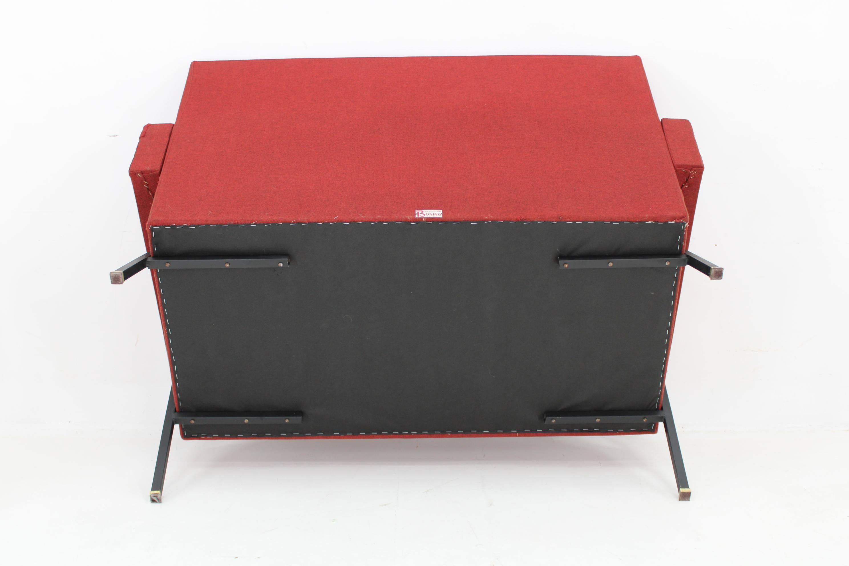 Sofá de dos plazas de los años 60 by Bonino , Italia en venta 4