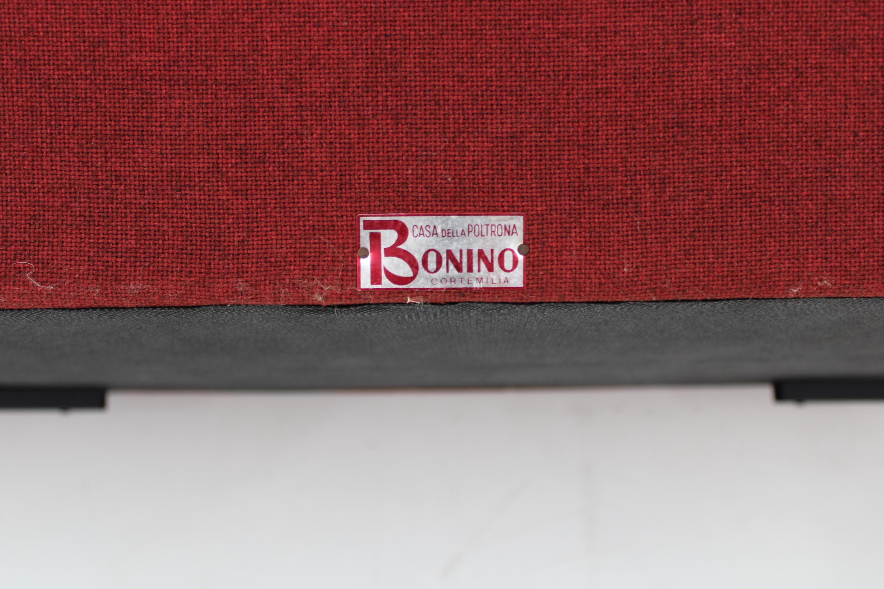 Sofá de dos plazas de los años 60 by Bonino , Italia en venta 5