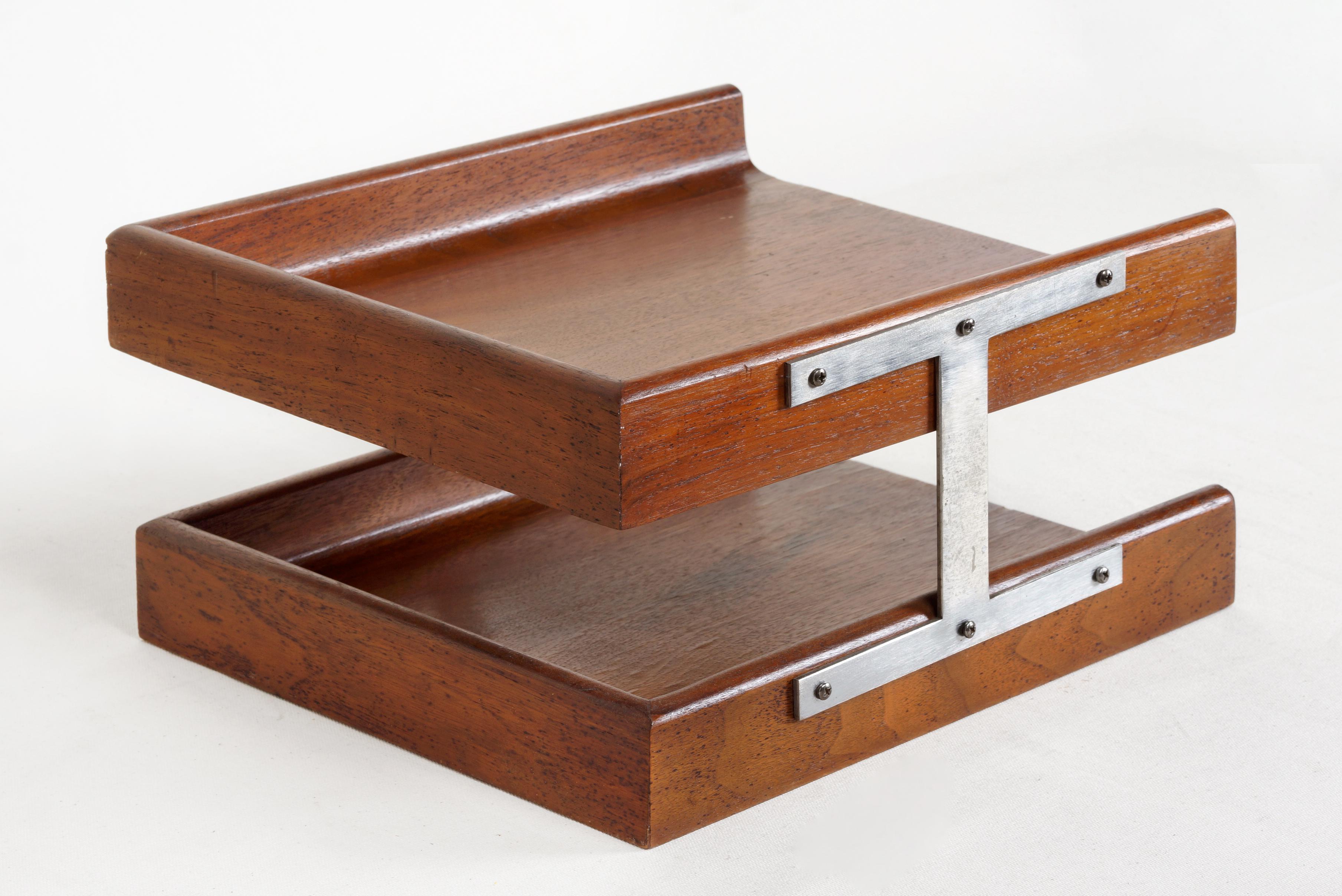 two tier letter tray