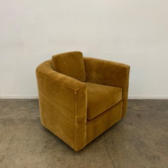 1960’s U-Shaped Barrel Chair