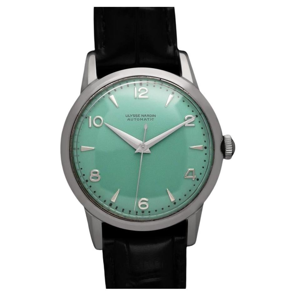 1960's Ulysse Nardin Vintage Mens Automatic Watch - Stainless Steel