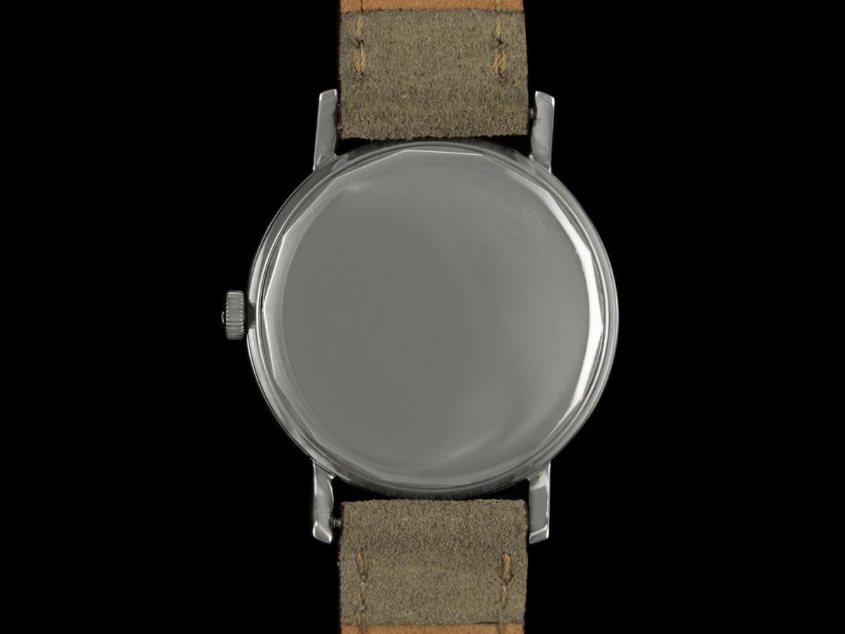 Montre Universal Geneve Polerouter Microtor des années 1960, automatique - acier inoxydable en vente 2