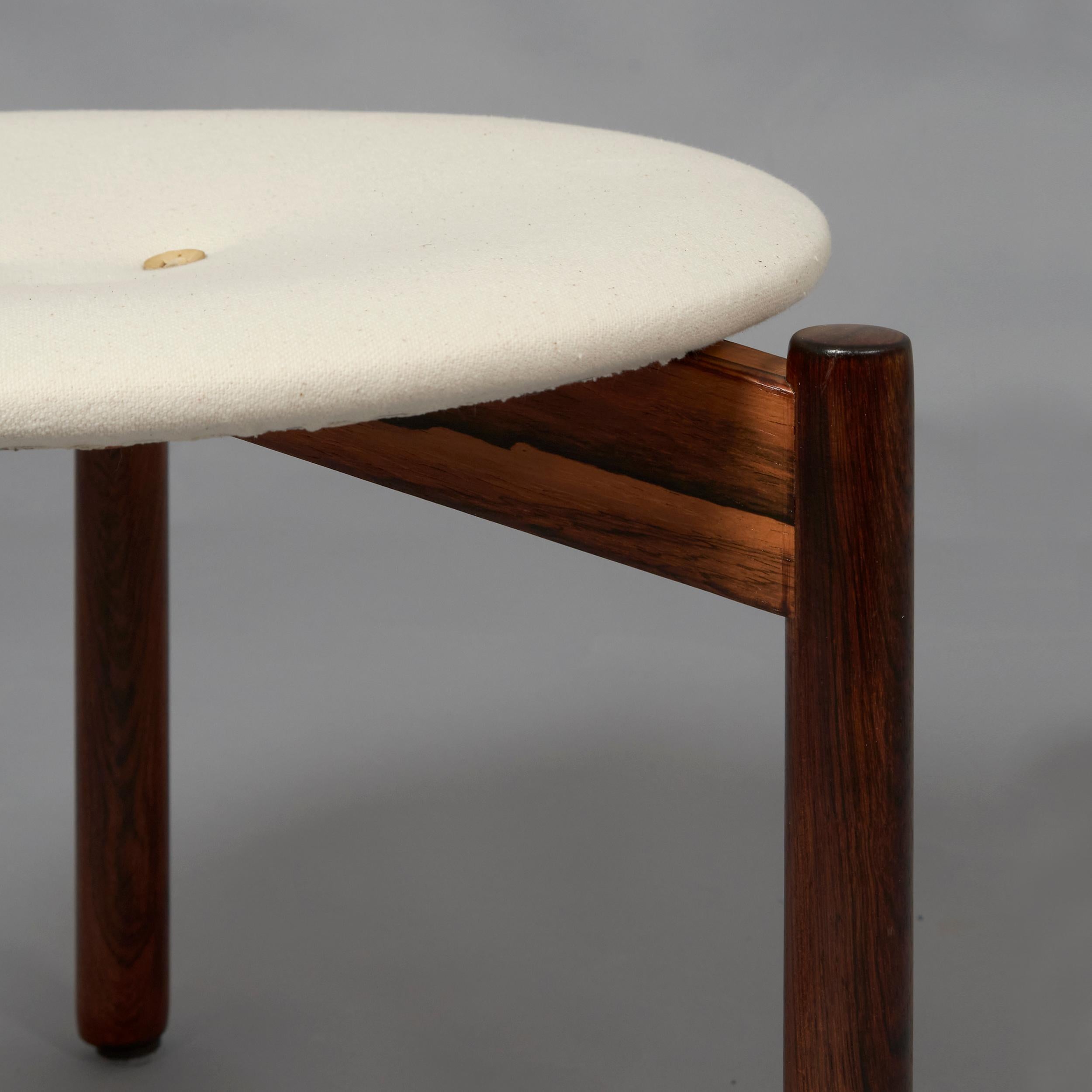 1960s Uno & Östen Kristiansson Stool for Luxus In Good Condition For Sale In Madrid, ES