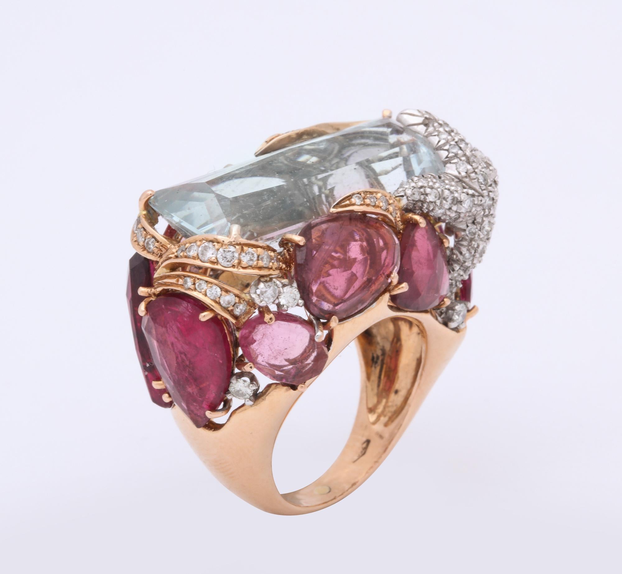 unusual cocktail rings