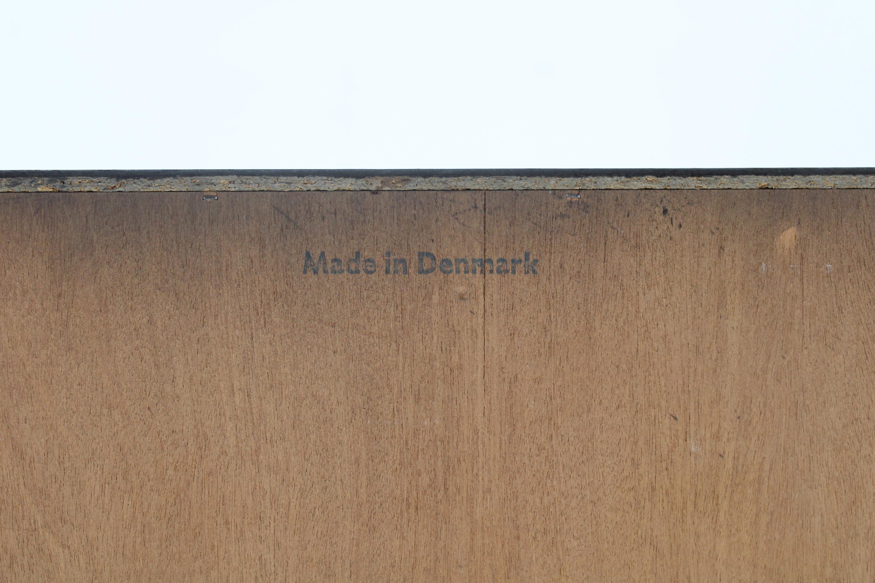 Danese Cassettiera danese in teak riciclato del 1960 in vendita