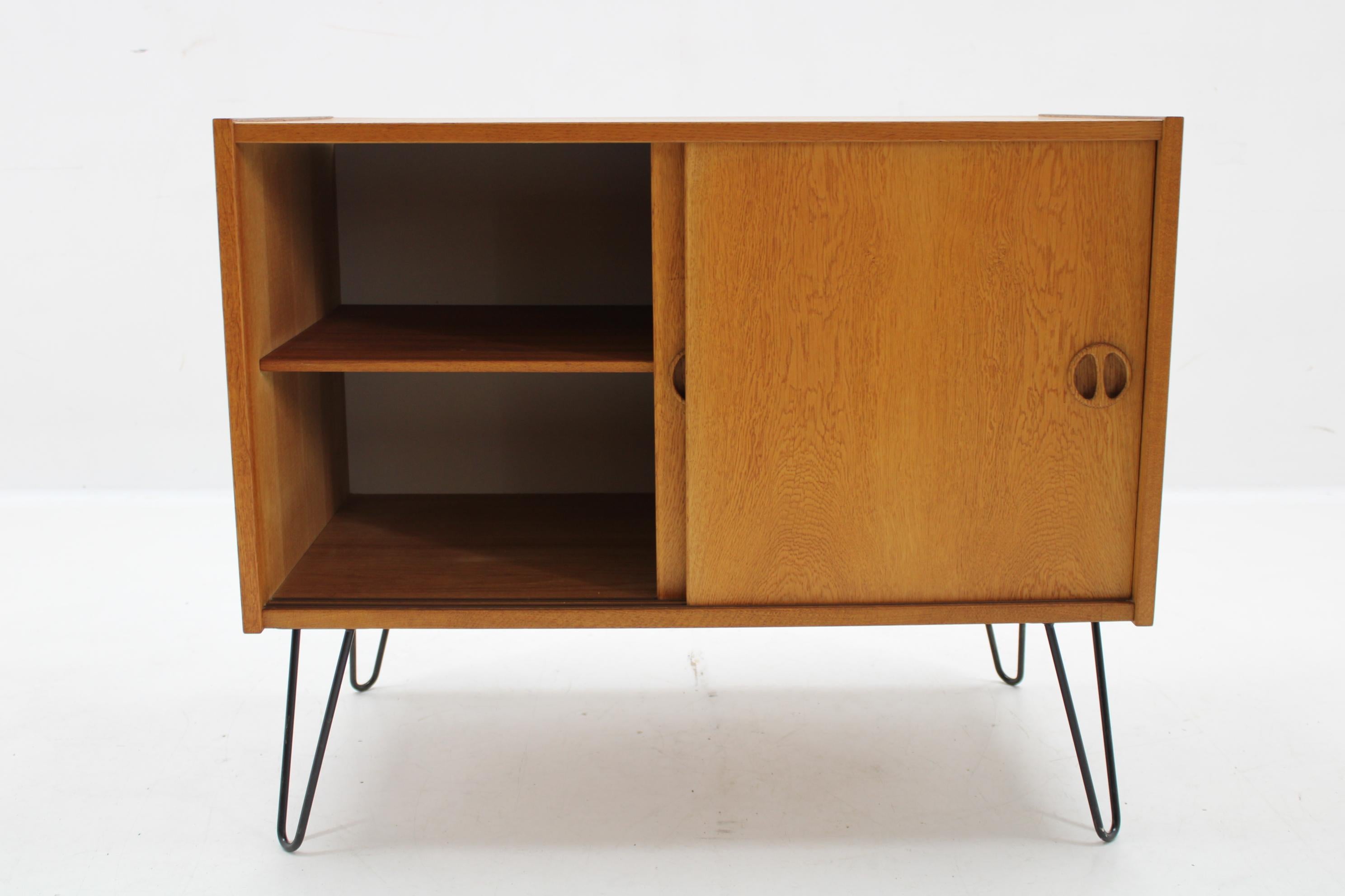 Mid-Century Modern 1960s Upcycled Oak Cabinet of Drawers, Denmark For Sale