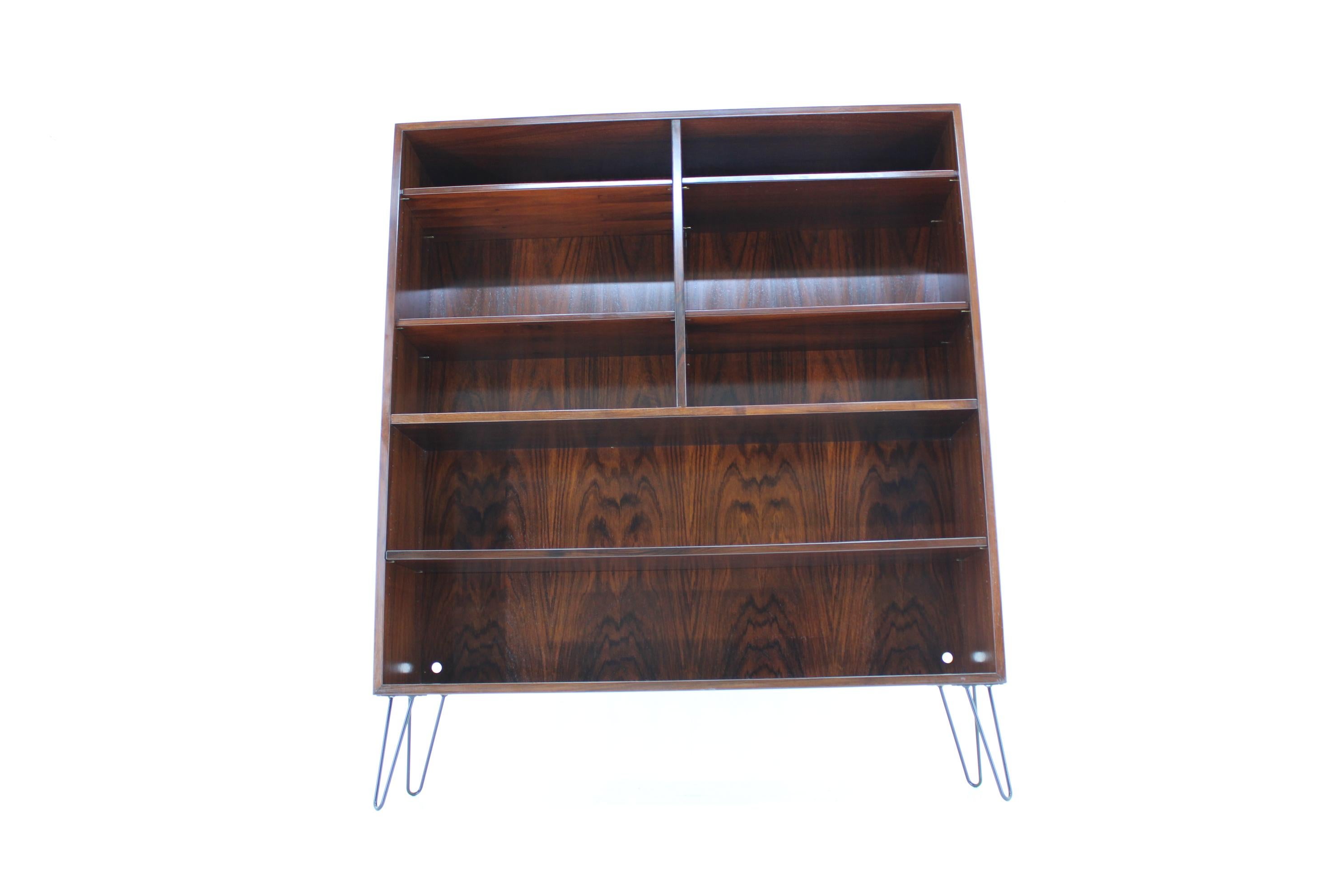 1960s Upcycled Palisander Bookcase, Denmark For Sale 4