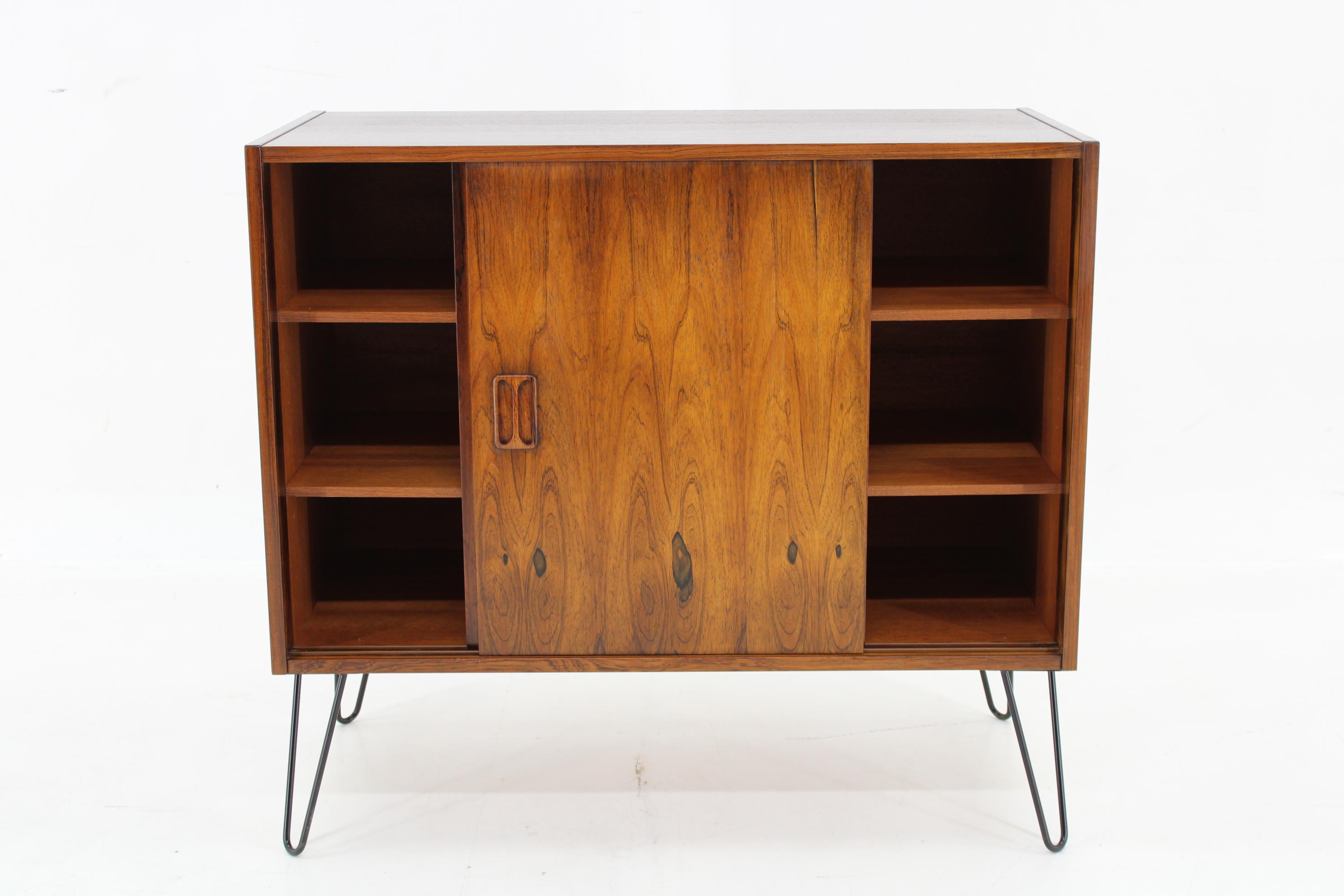 Danish 1960s Upcycled Palisander Cabinet, Denmark For Sale
