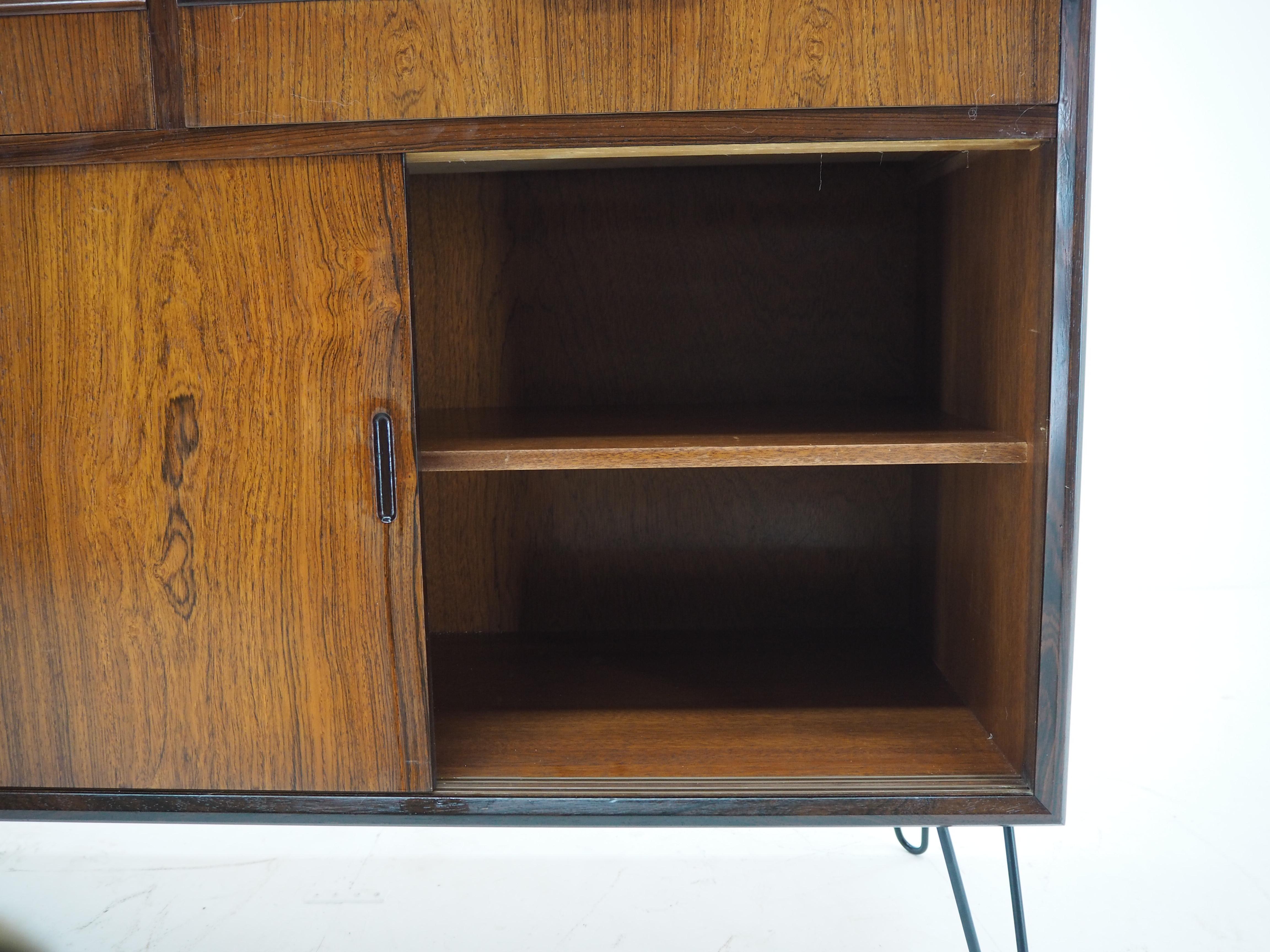 1960s Upcycled Palisander Cabinet, Denmark In Good Condition In Praha, CZ