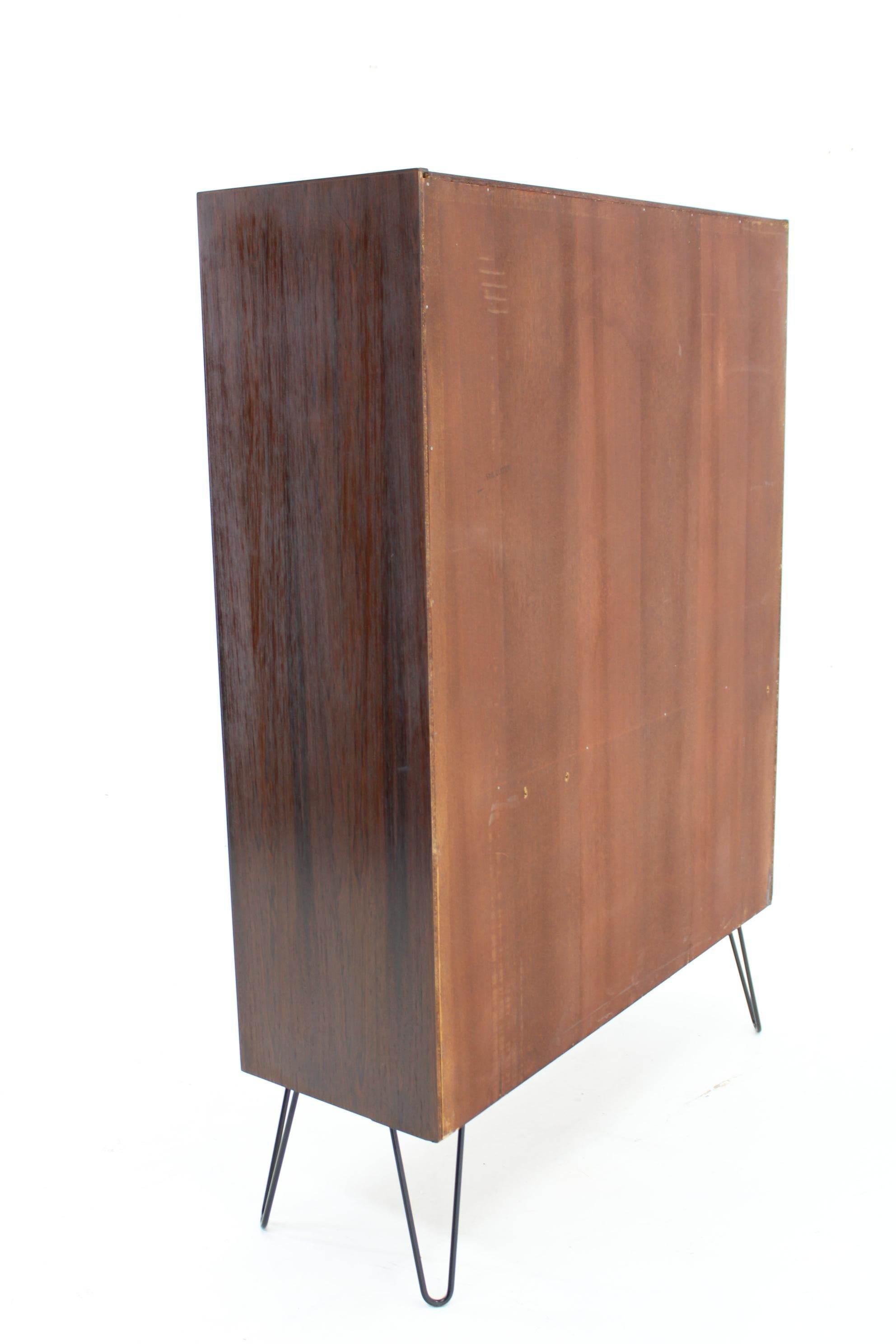 1960s Upcycled Palisander Cabinet, Denmark In Good Condition For Sale In Praha, CZ