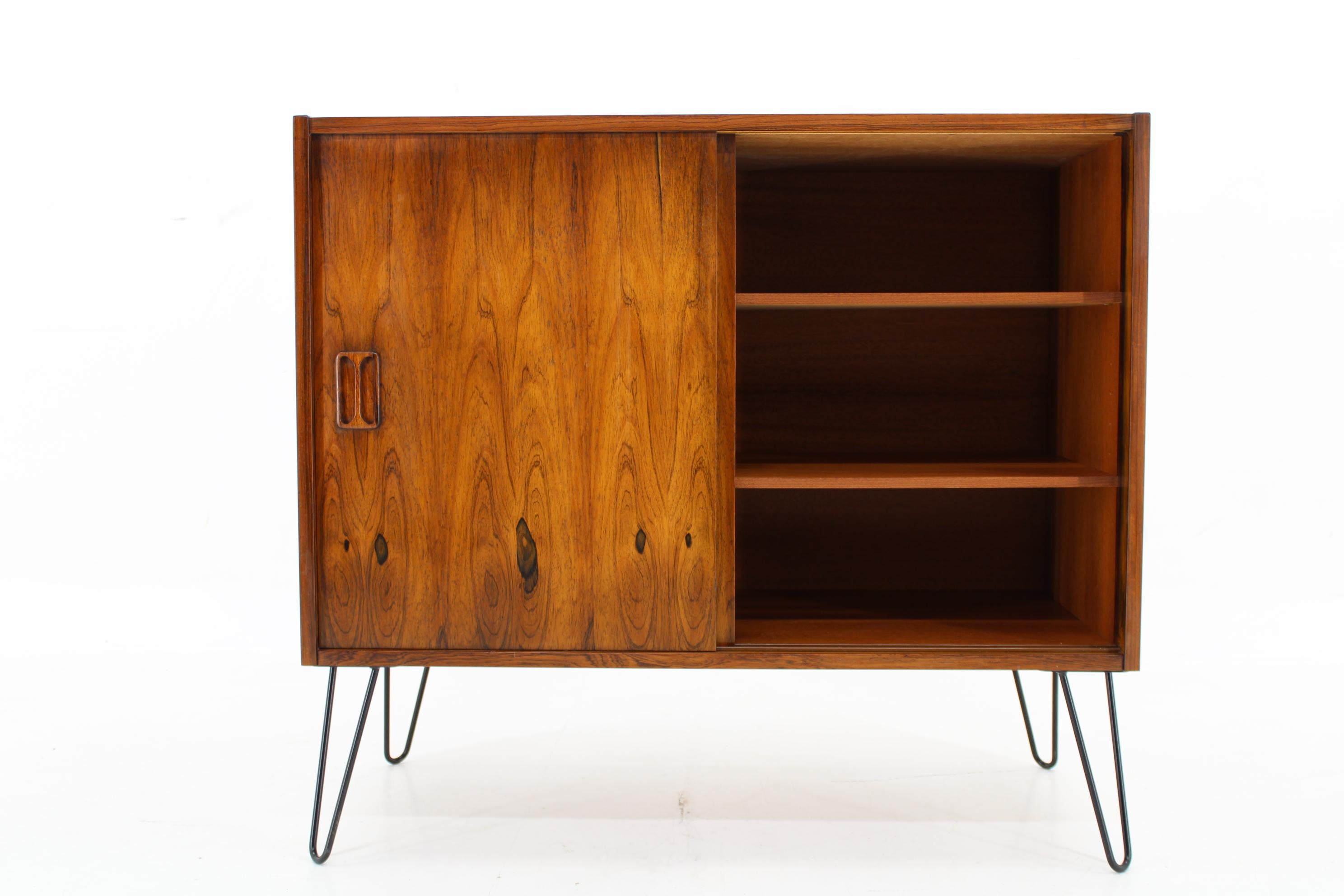 1960s Upcycled Palisander Cabinet, Denmark In Good Condition For Sale In Praha, CZ