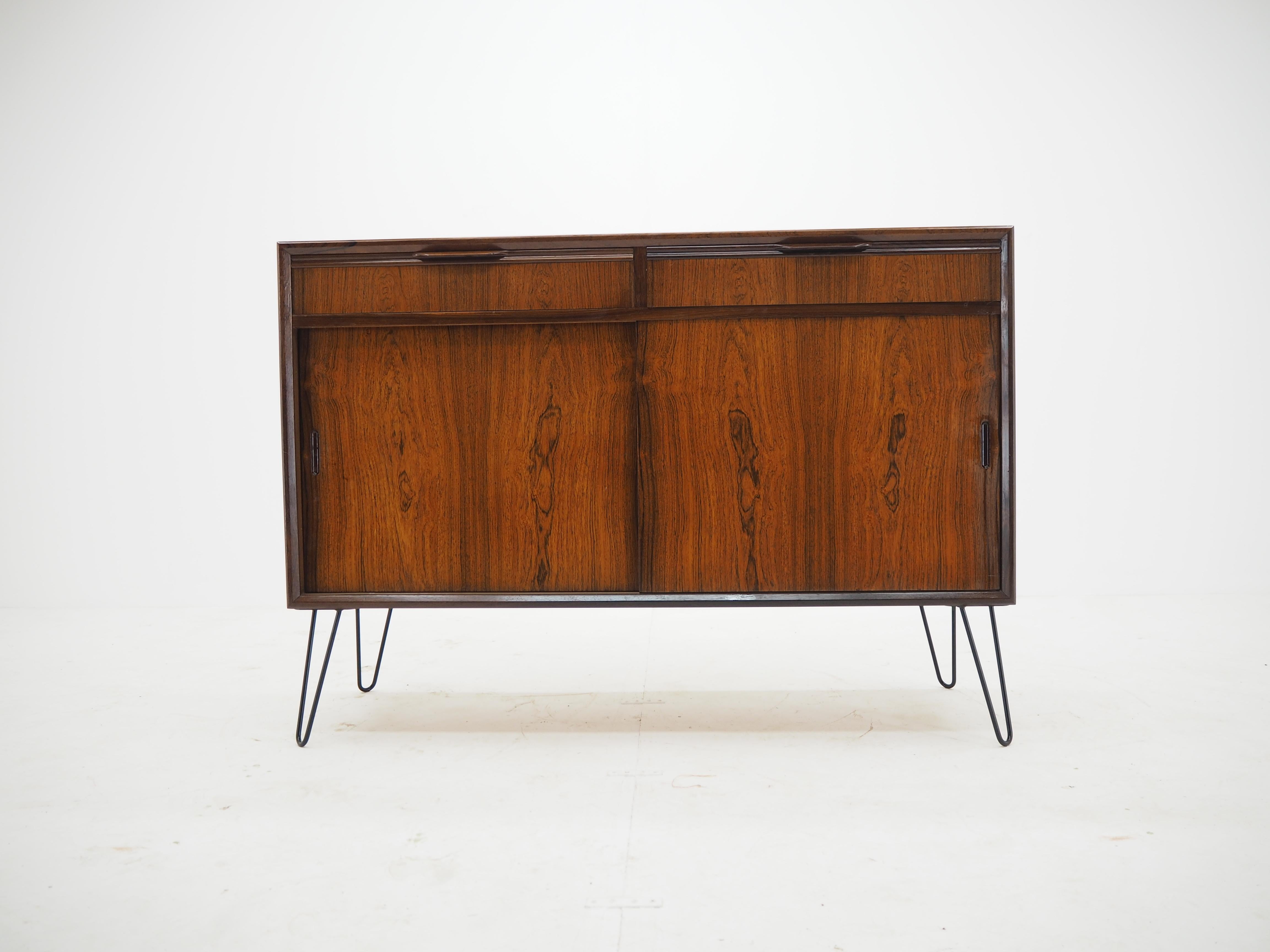 Mid-20th Century 1960s Upcycled Palisander Cabinet, Denmark