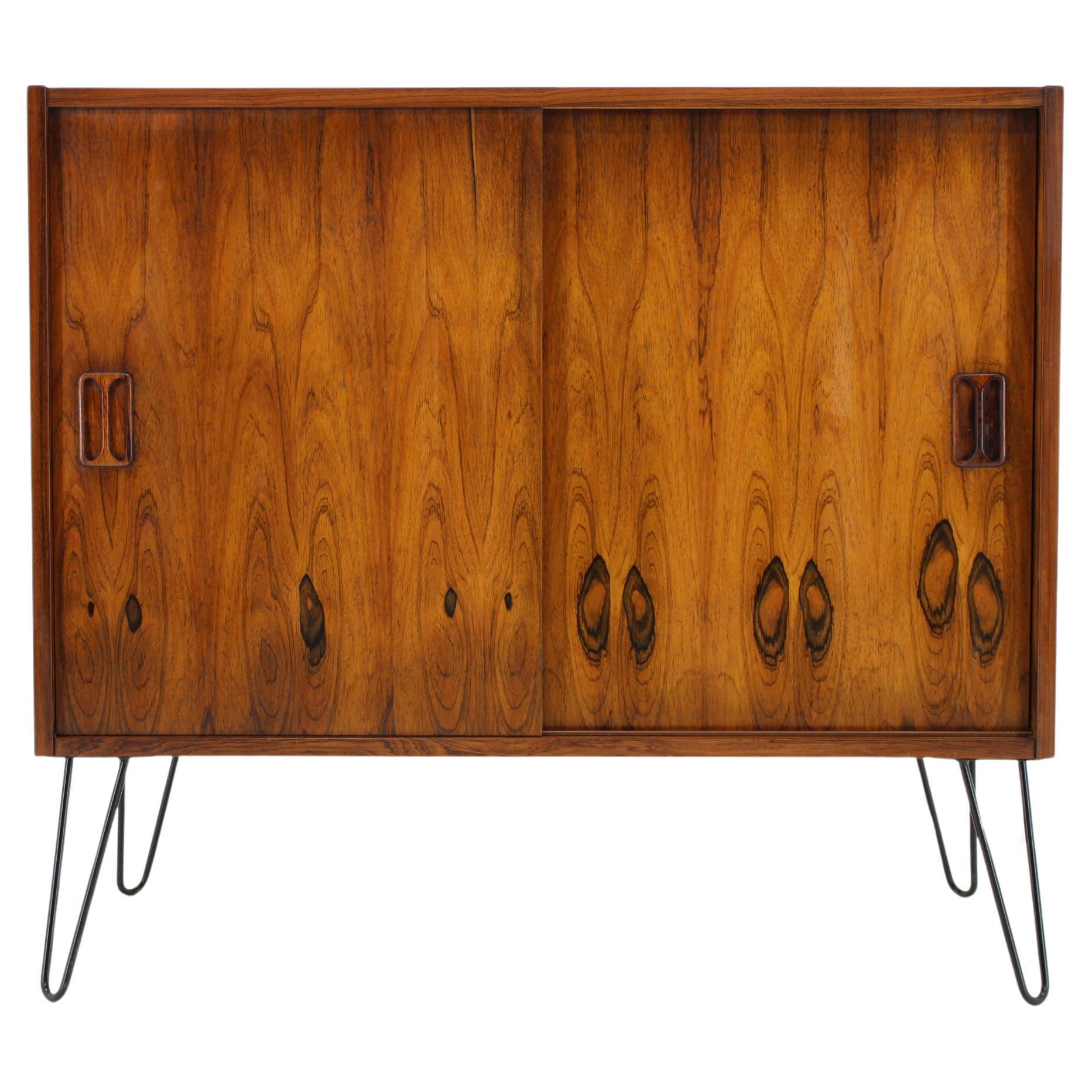 1960s Upcycled Palisander Cabinet, Denmark For Sale