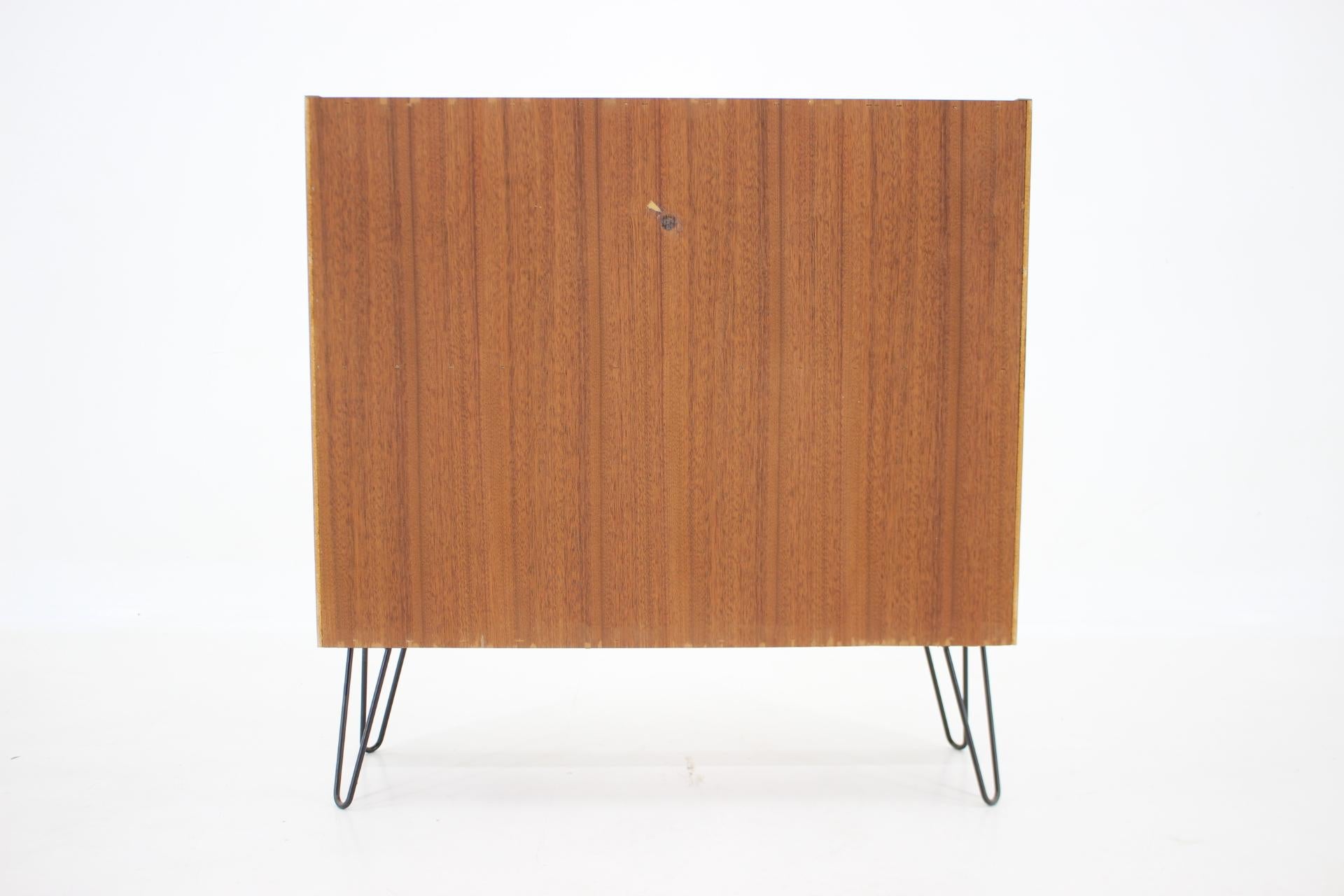 Lacquered 1960s Upcycled Teak Cabinet, Denmark