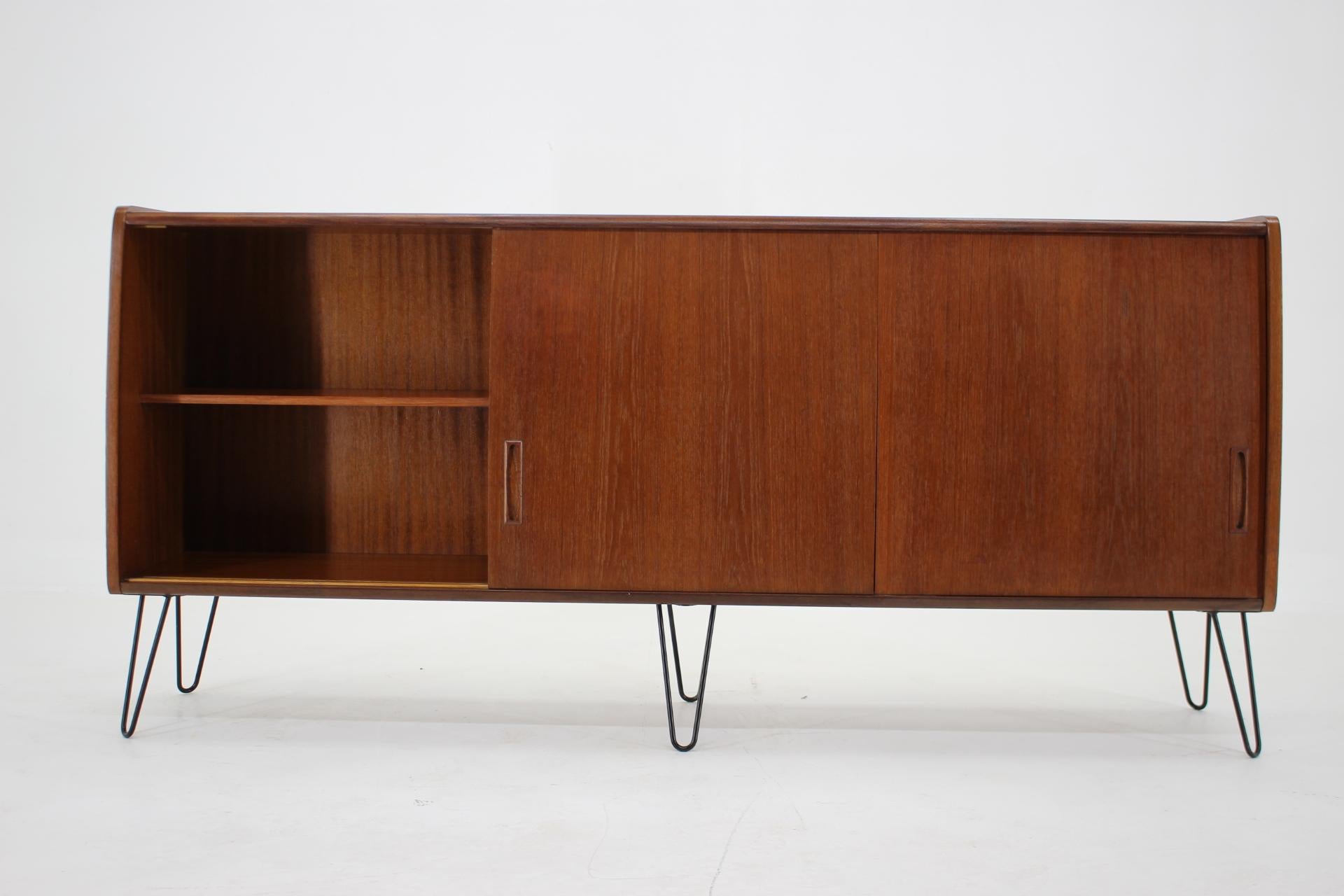 1960s Upcycled Teak Cabinet, Denmark For Sale 1