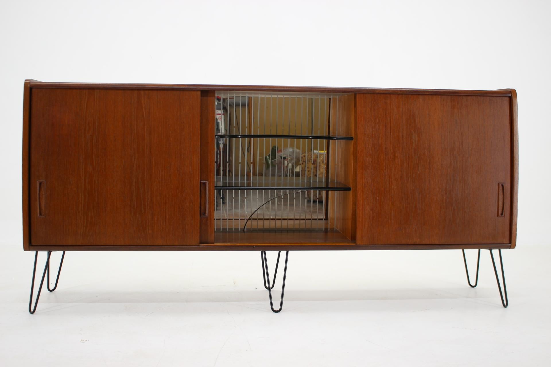 1960s Upcycled Teak Cabinet, Denmark For Sale 2