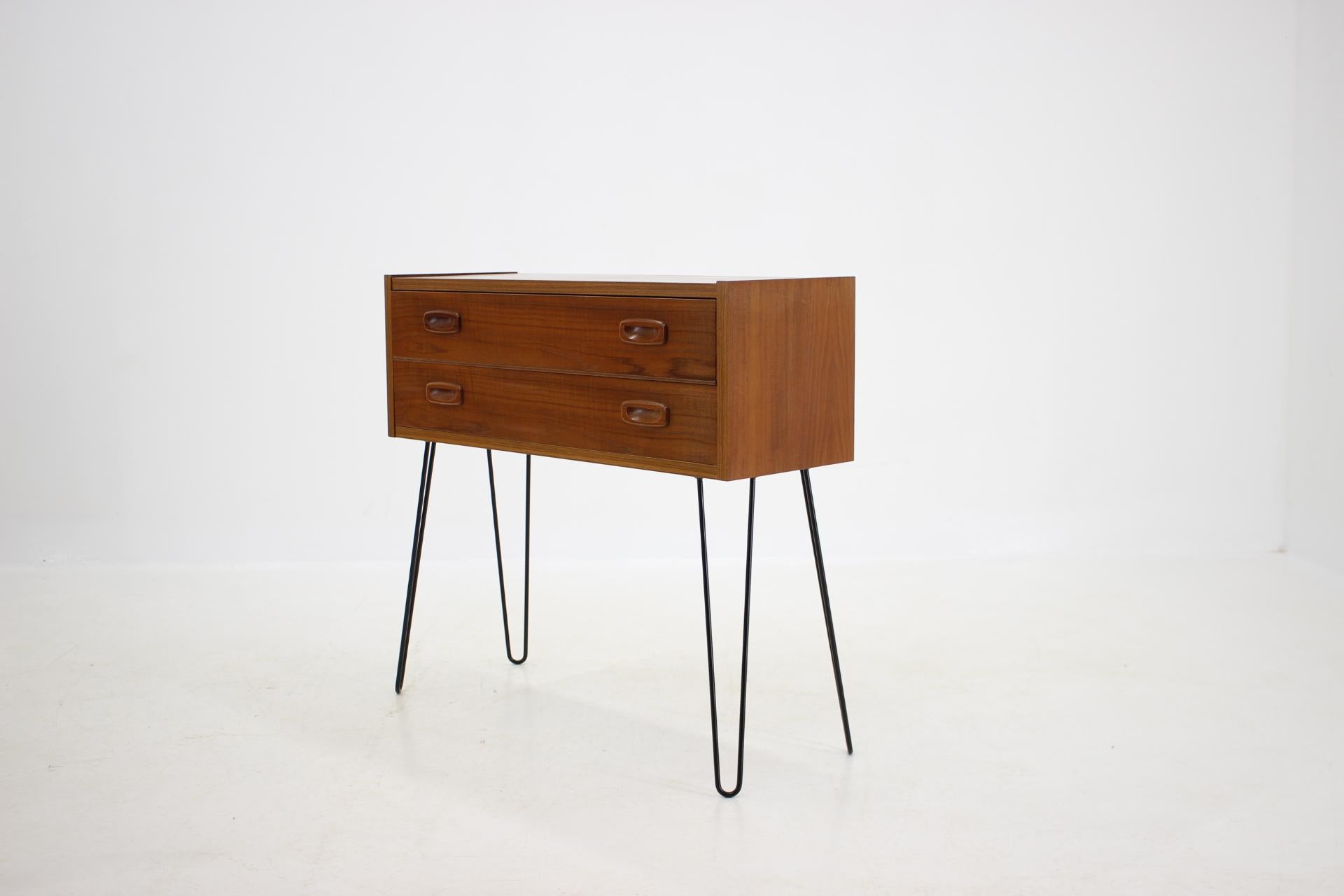 1960s Upcycled Teak Chest of Drawers, Denmark 1