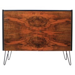 Vintage 1960s Upcycled Walnut Sideboard, Czechoslovakia