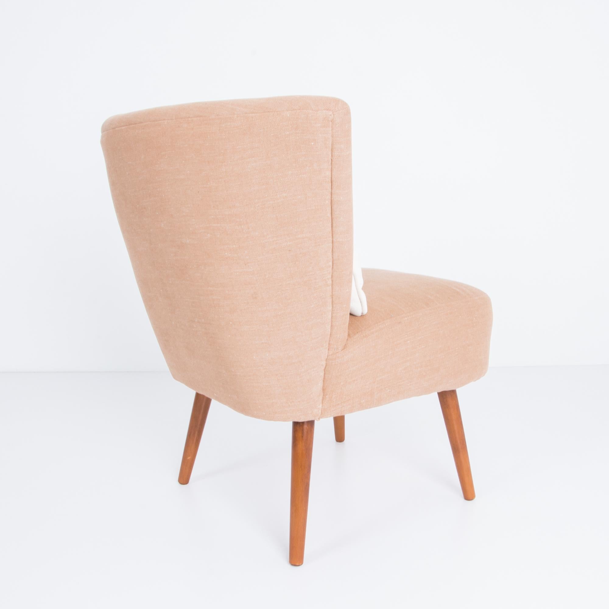 Mid-20th Century 1960s Upholstered French Cocktail Chair