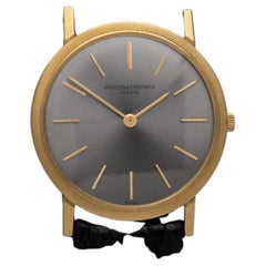 1960's Vacheron & Constantin Patrimony "Extra-Flat" Vintage Mens Watch 18K Gold