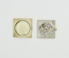 1960's Exquisite Vintage Vacheron Constantin 18K Yellow Gold Square Dress Watch