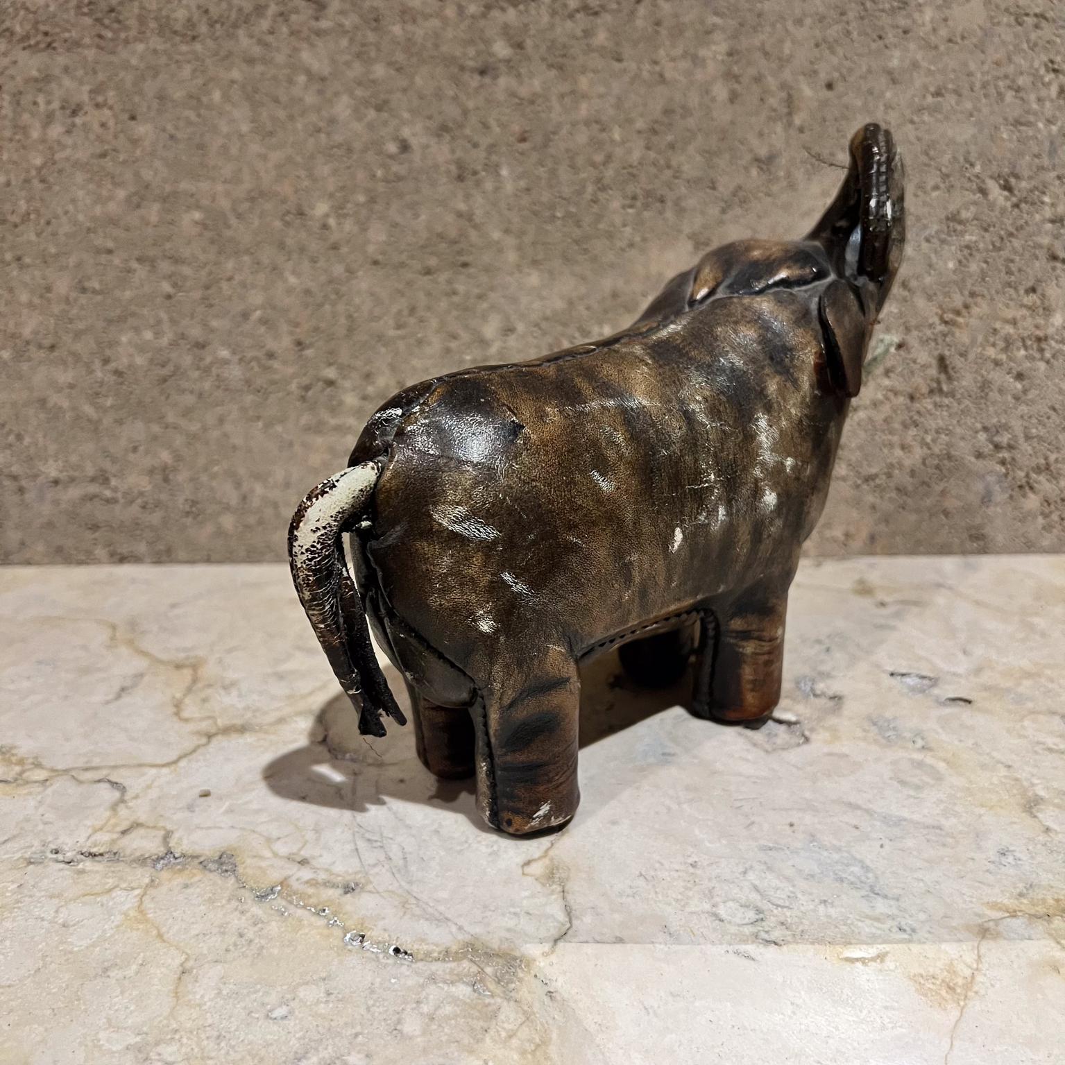 1960 Escultura de elefante de cuero Valenti España en Bueno estado para la venta en Chula Vista, CA
