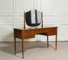 Vanity / Dressing des années 1960 dans le style Biedermeier
