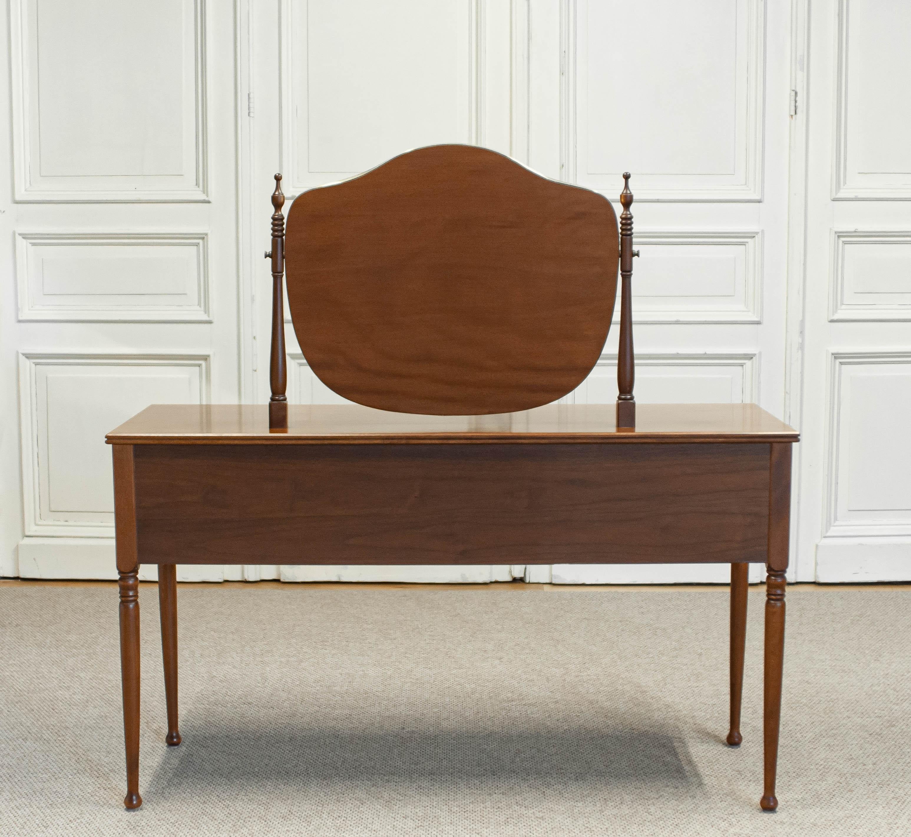 1960s Vanity / Dressing Table in Biedermeier Style For Sale 1