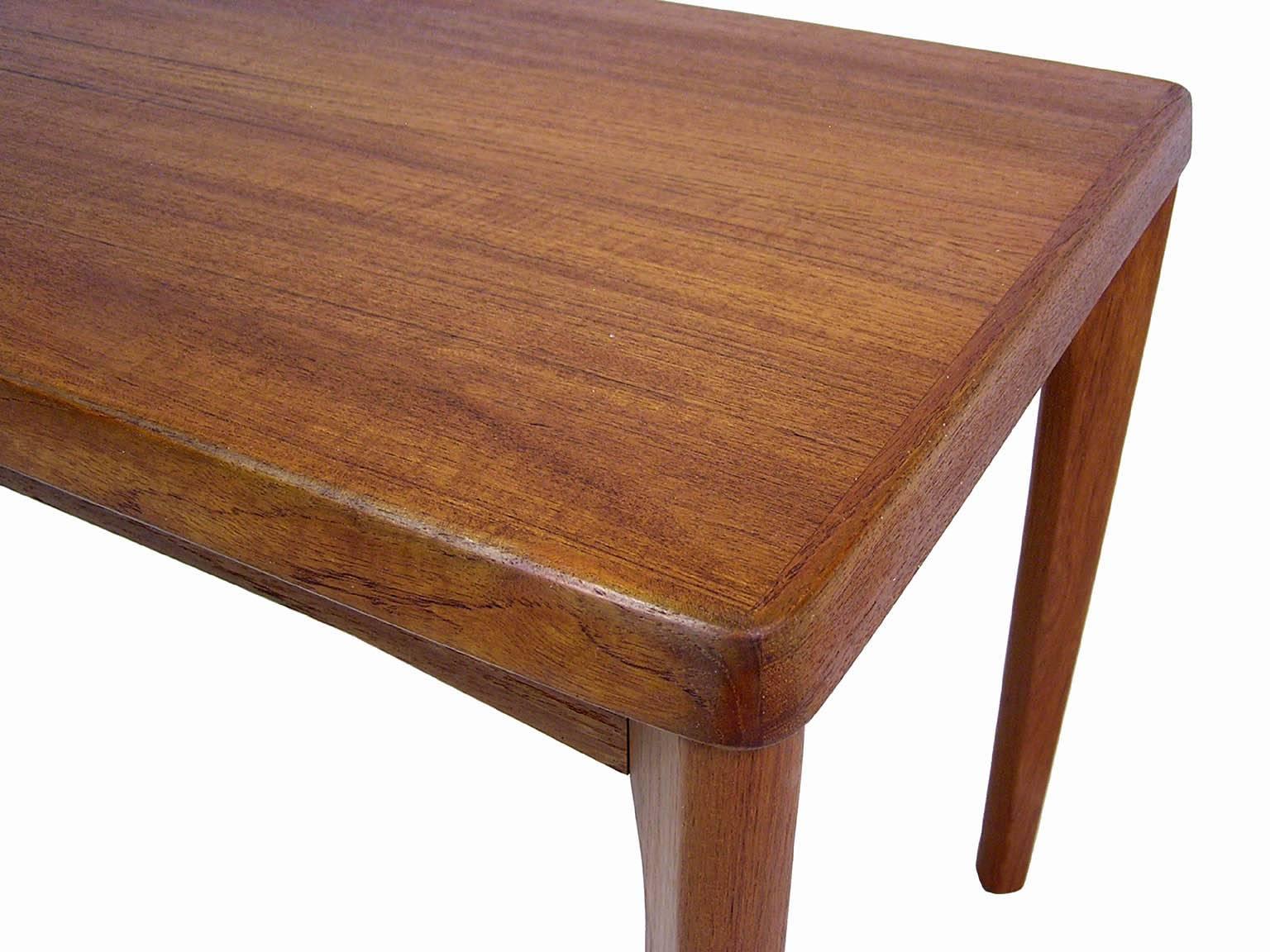 Mid-20th Century 1960s Vejle Stole Danish Teak Side Tables by Henning Kjaernulf, Pair For Sale