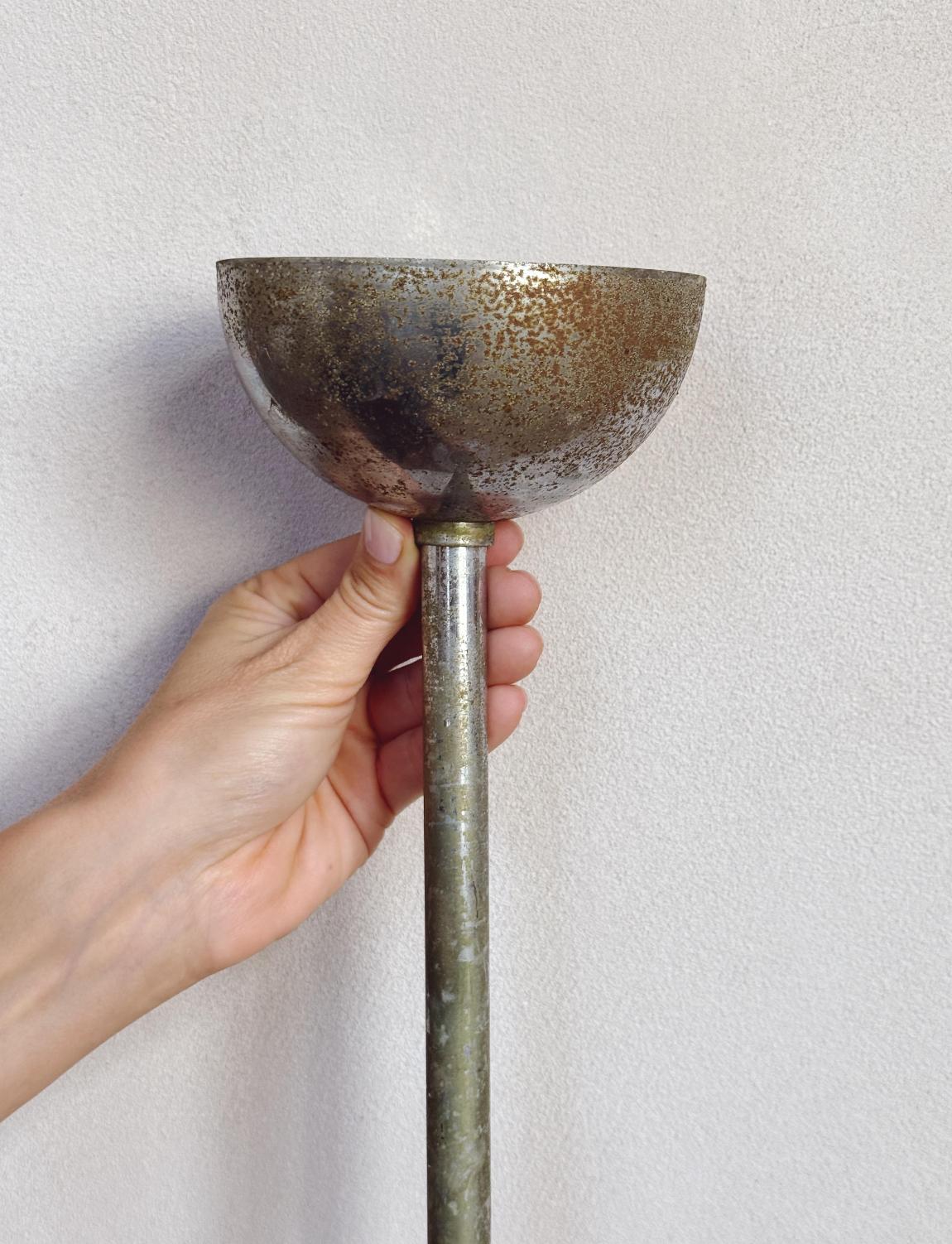 Plafoniera a sfera a strisce in vetro di Murano del 1960 di Venini in vendita 2