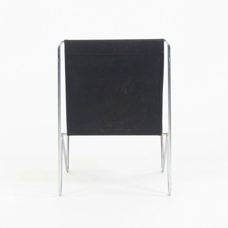 Metà XX secolo 1960 Verner Panton Bachelor Lounge Easy Chair per Fritz Hansen Denmark 2 Sling in vendita