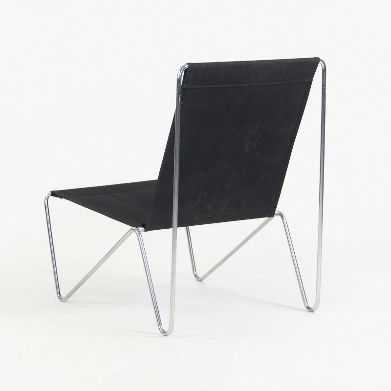 Steel 1960s Verner Panton Bachelor Lounge Easy Chair for Fritz Hansen Denmark 2 Sling For Sale