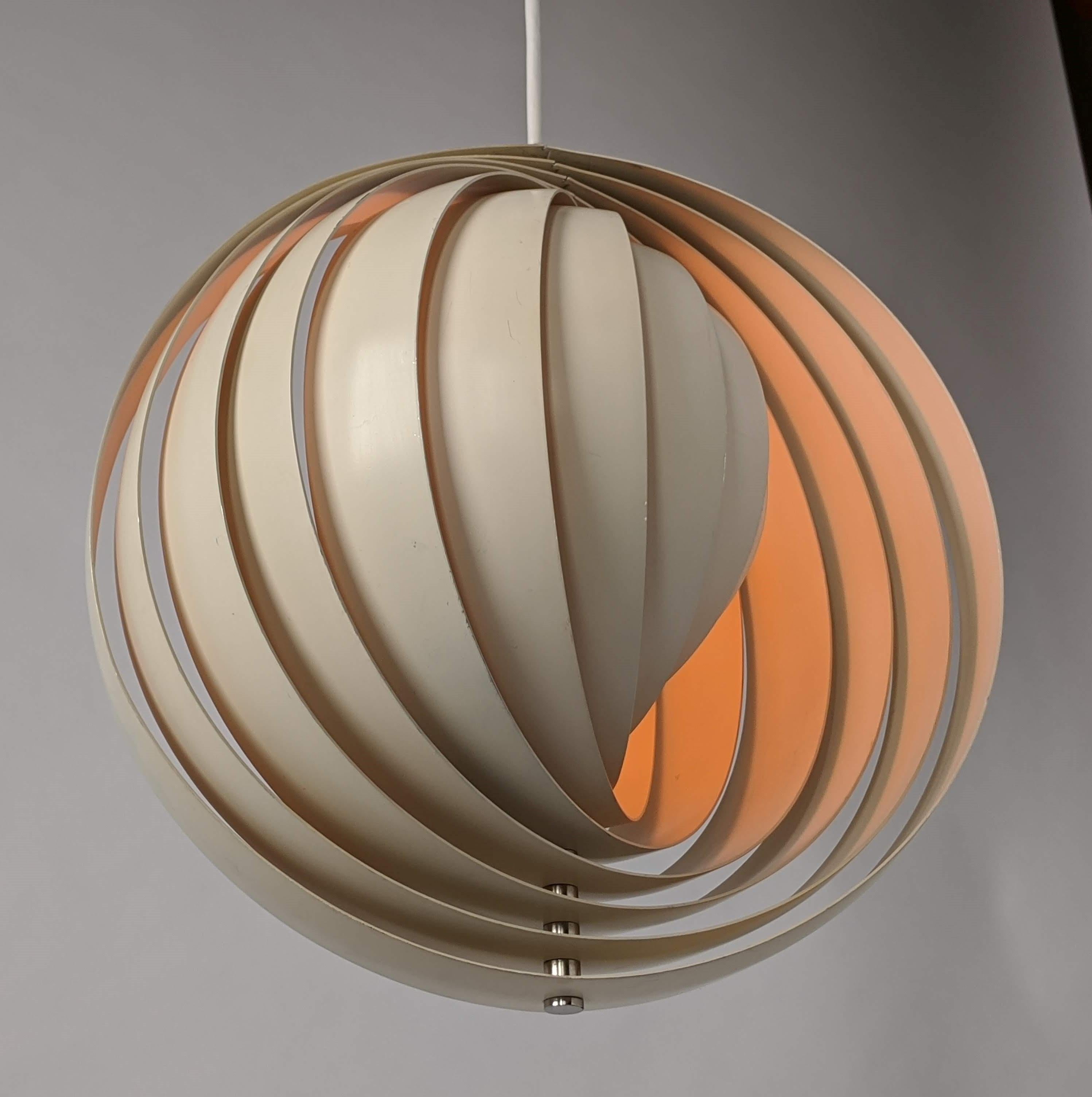 Danish 1960s Verner Panton 'Moon Lamp', Denmark