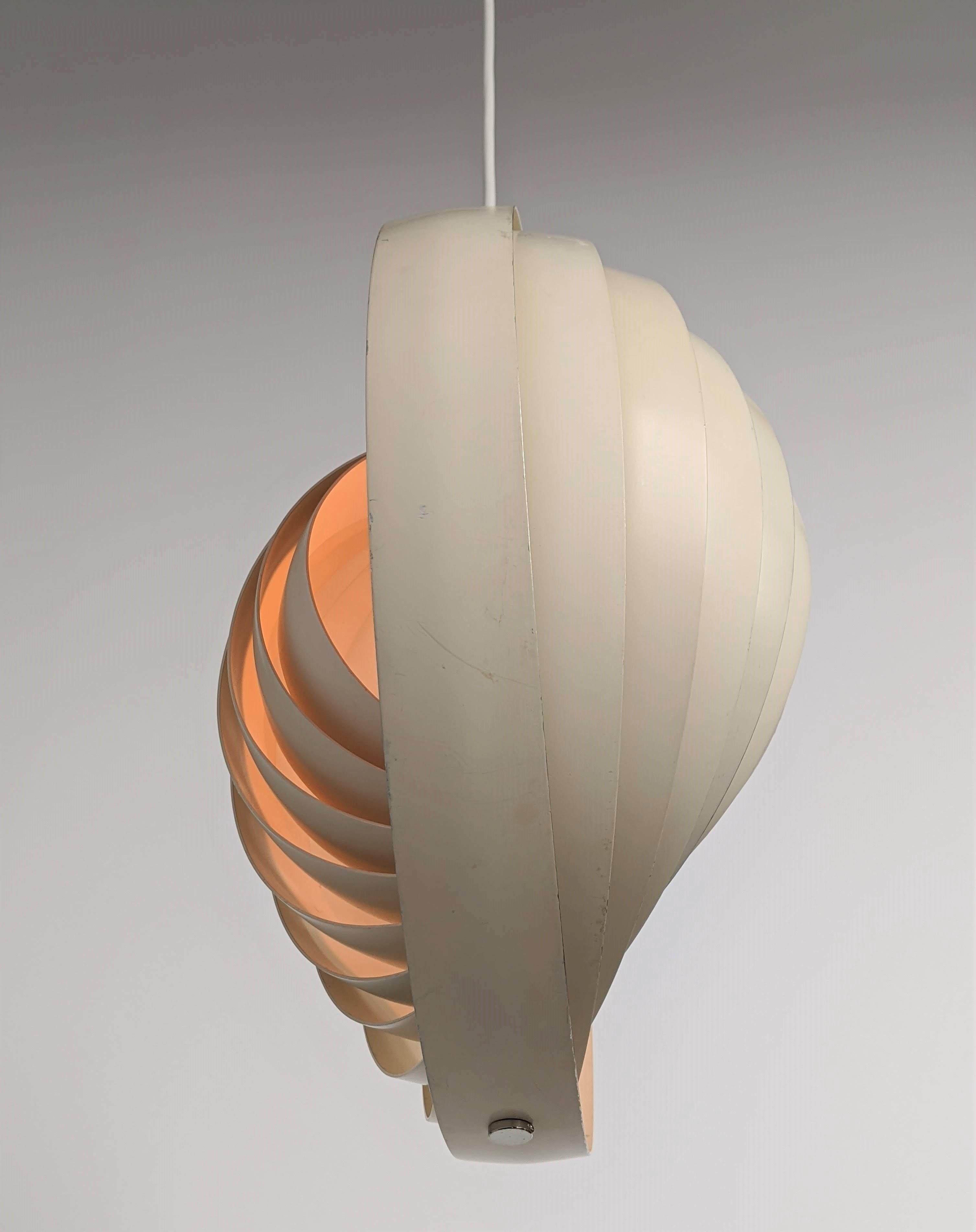 1960s Verner Panton 'Moon Lamp', Denmark In Good Condition In St- Leonard, Quebec