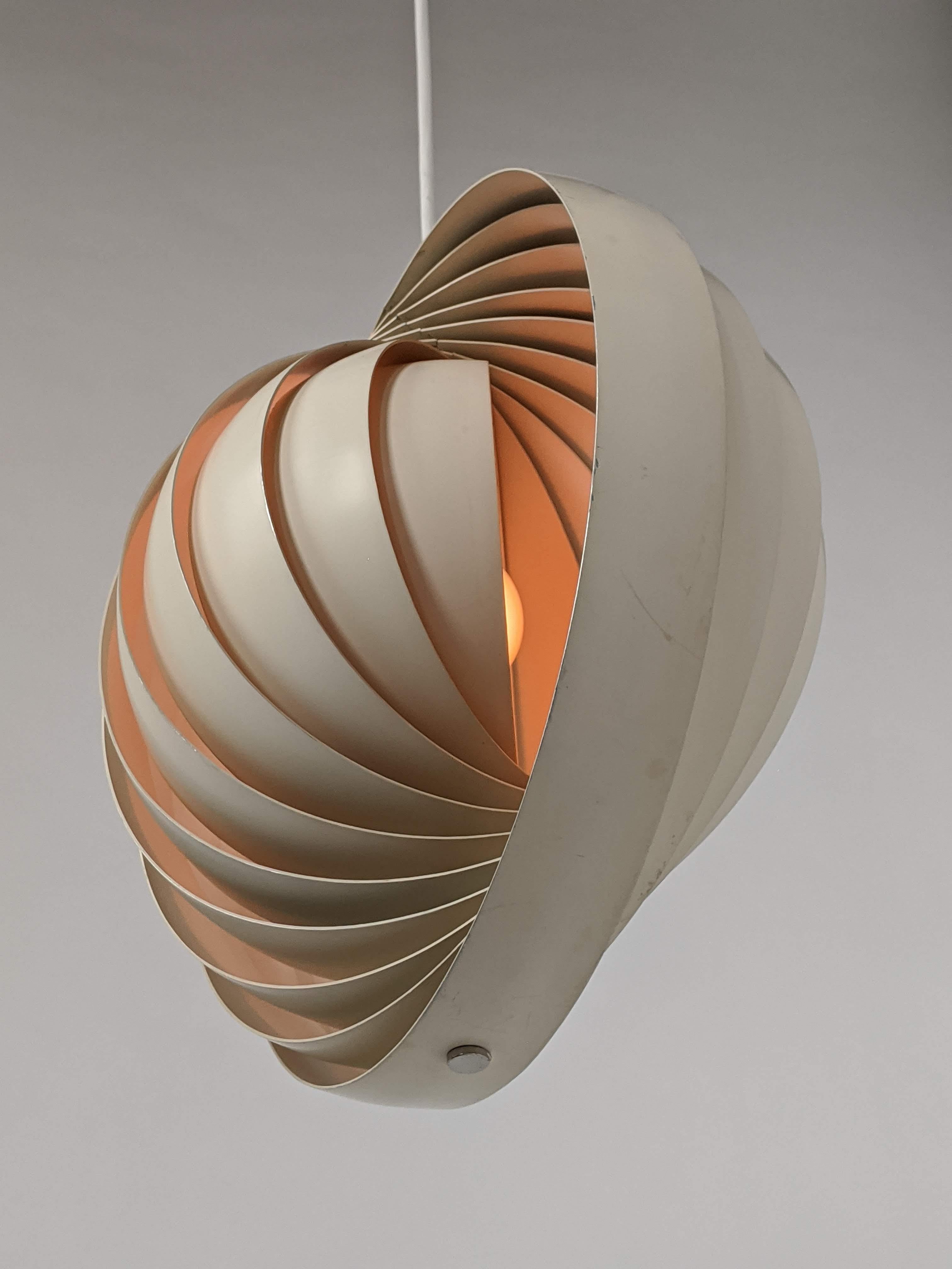 1960s Verner Panton 'Moon Lamp', Denmark 1