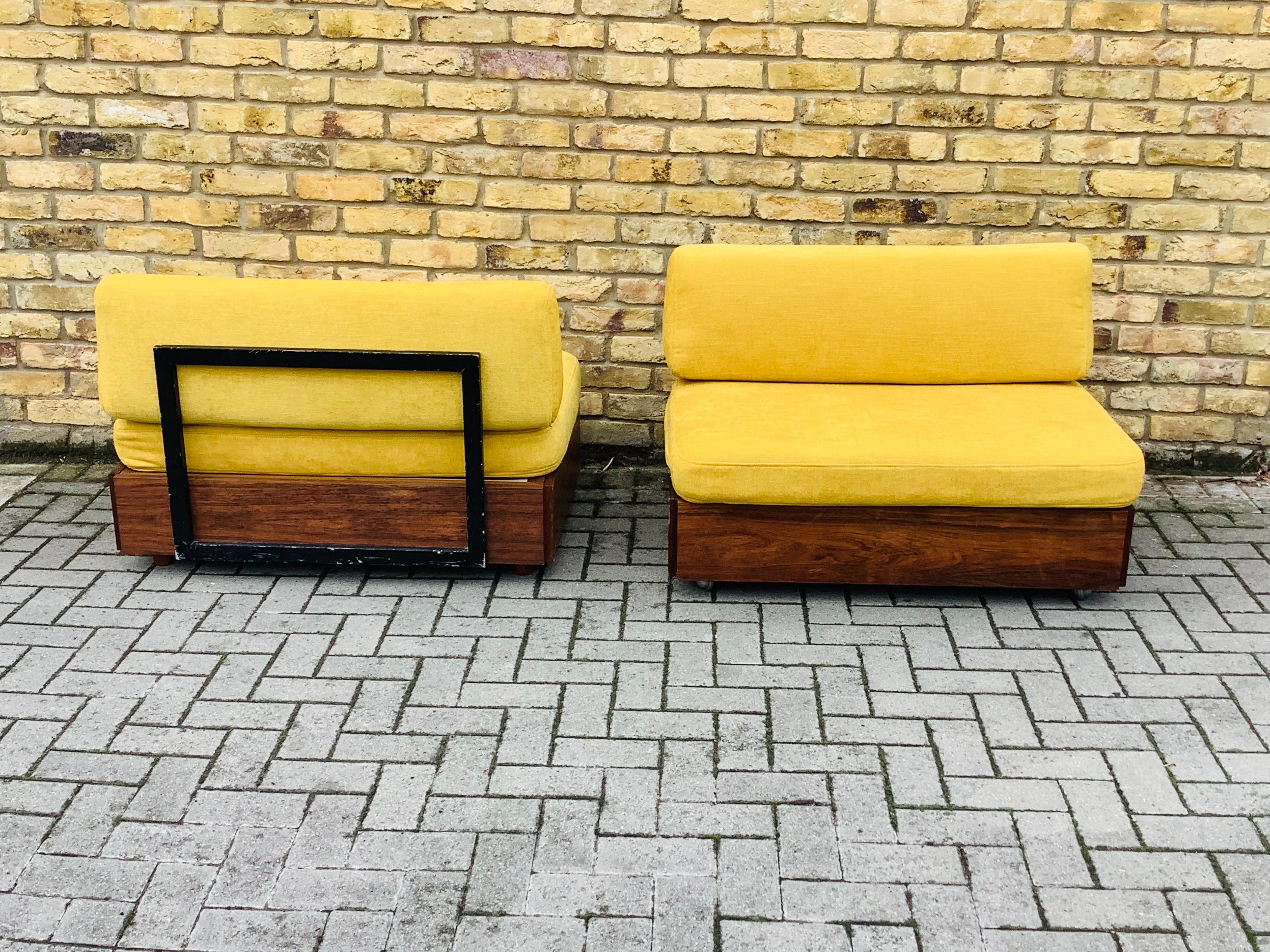 Danish 1960s Verner Panton Studioline Modular Sofa